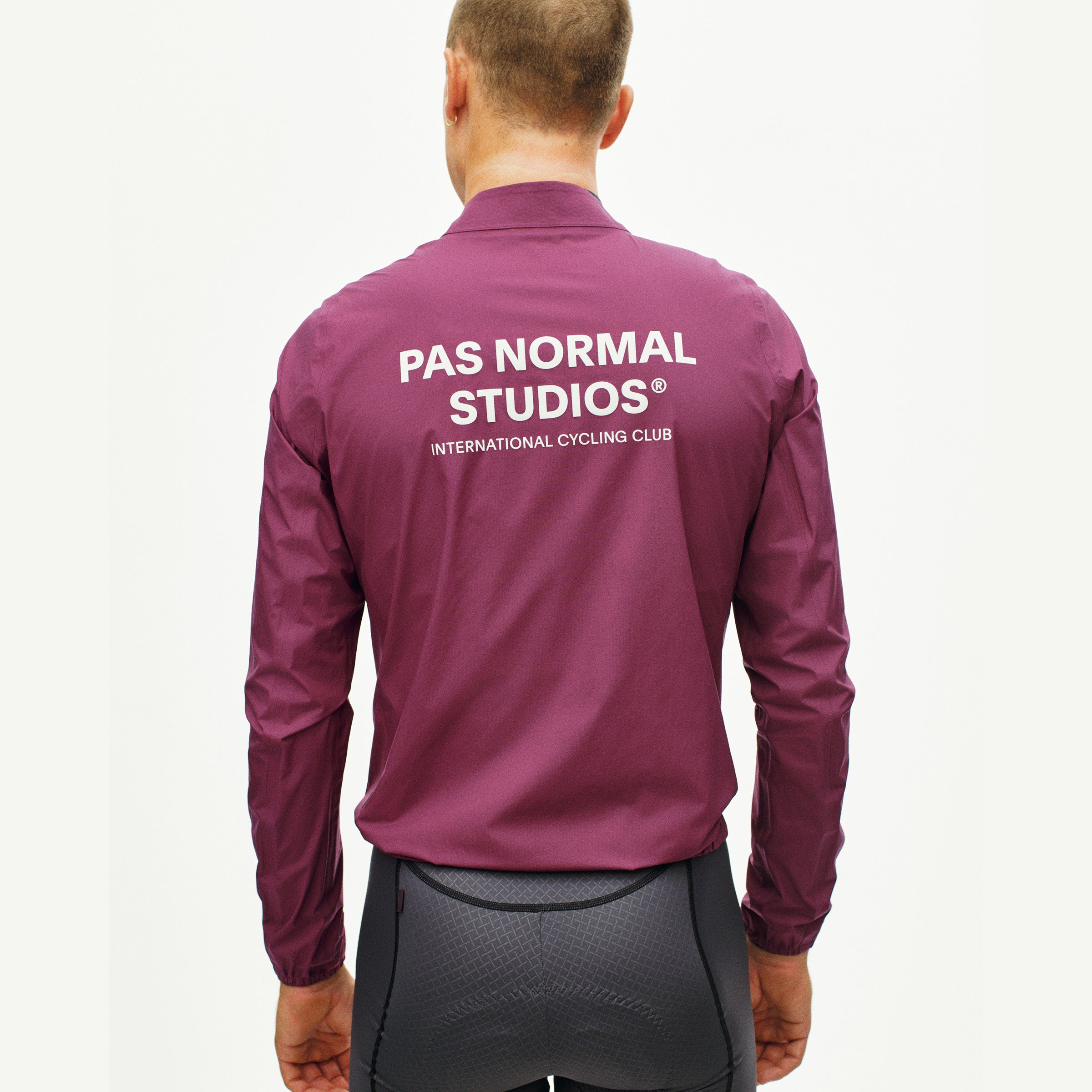 Men's Mechanism Rain Jacket - Plum
