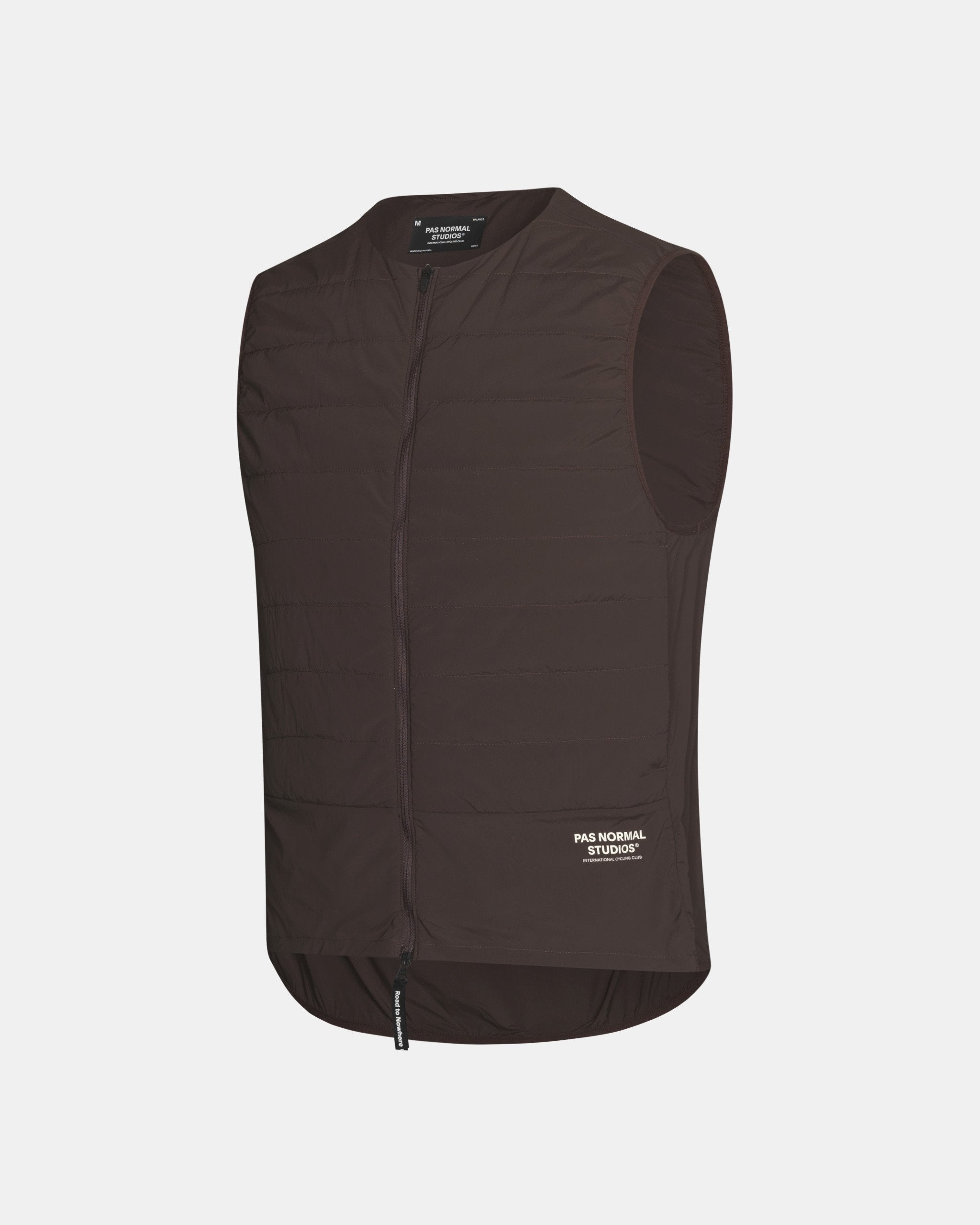 Men's Balance Insulated Vest - Dark Red