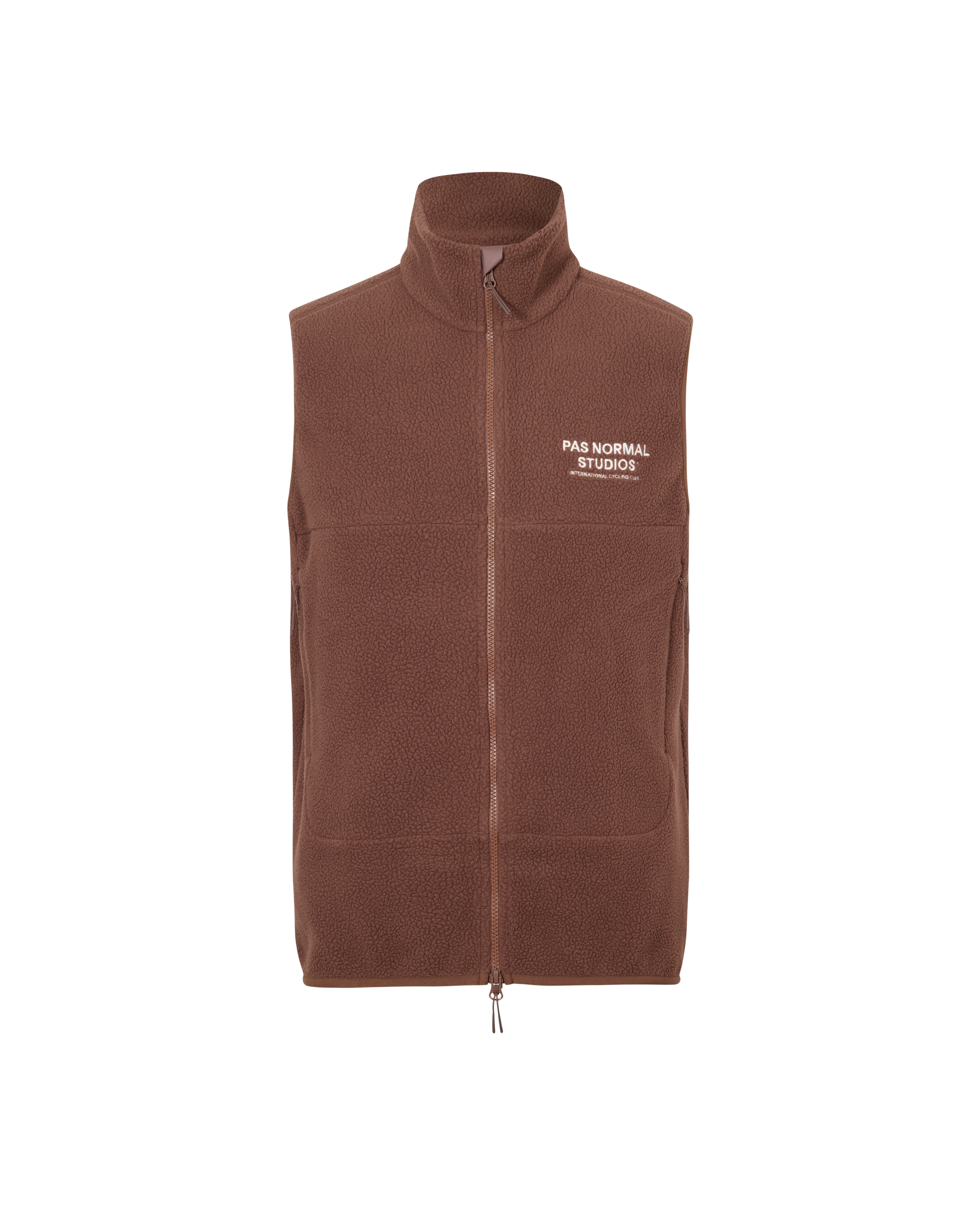 Off-Race Fleece Vest - Bronze