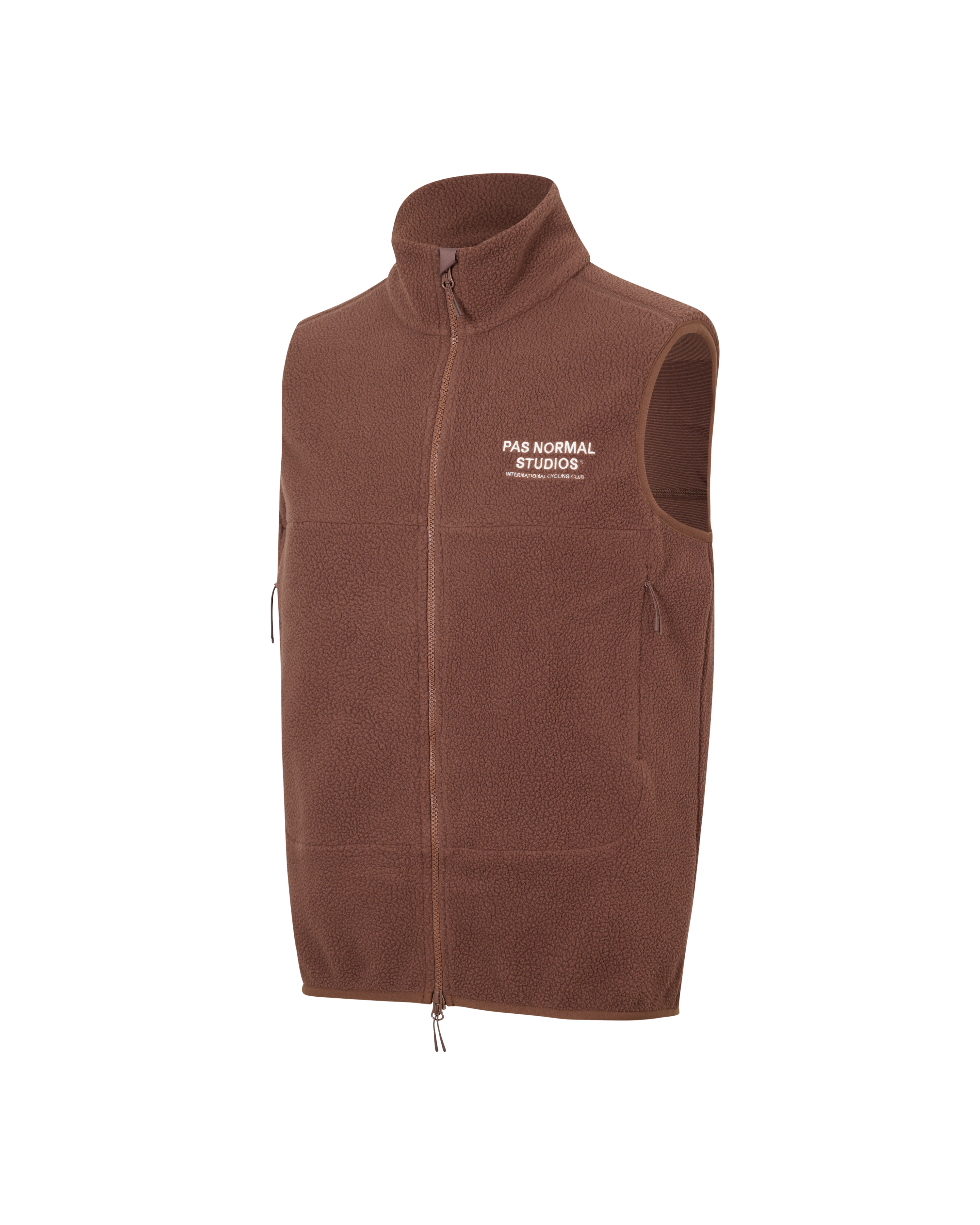 Off-Race Fleece Vest - Bronze