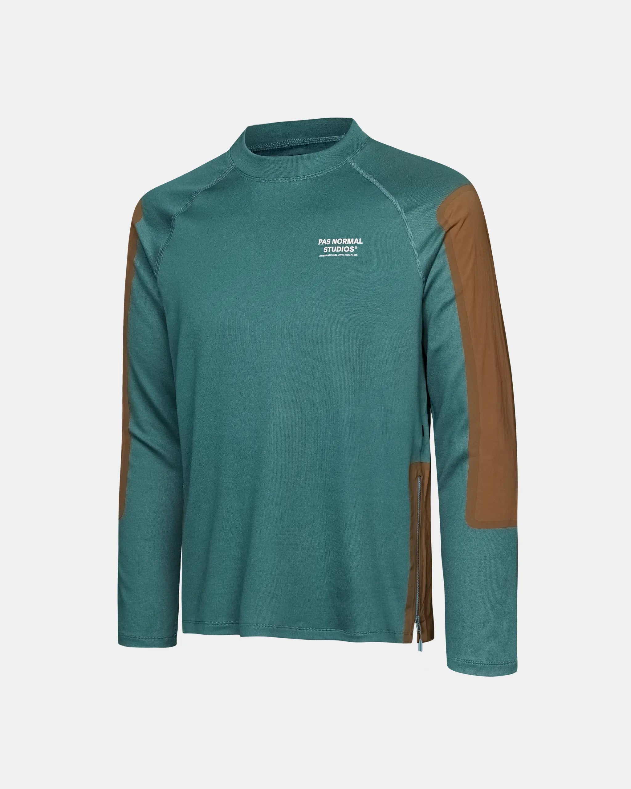 Men's Escapism Technical Long Sleeve T-Shirt - Dusty Teal