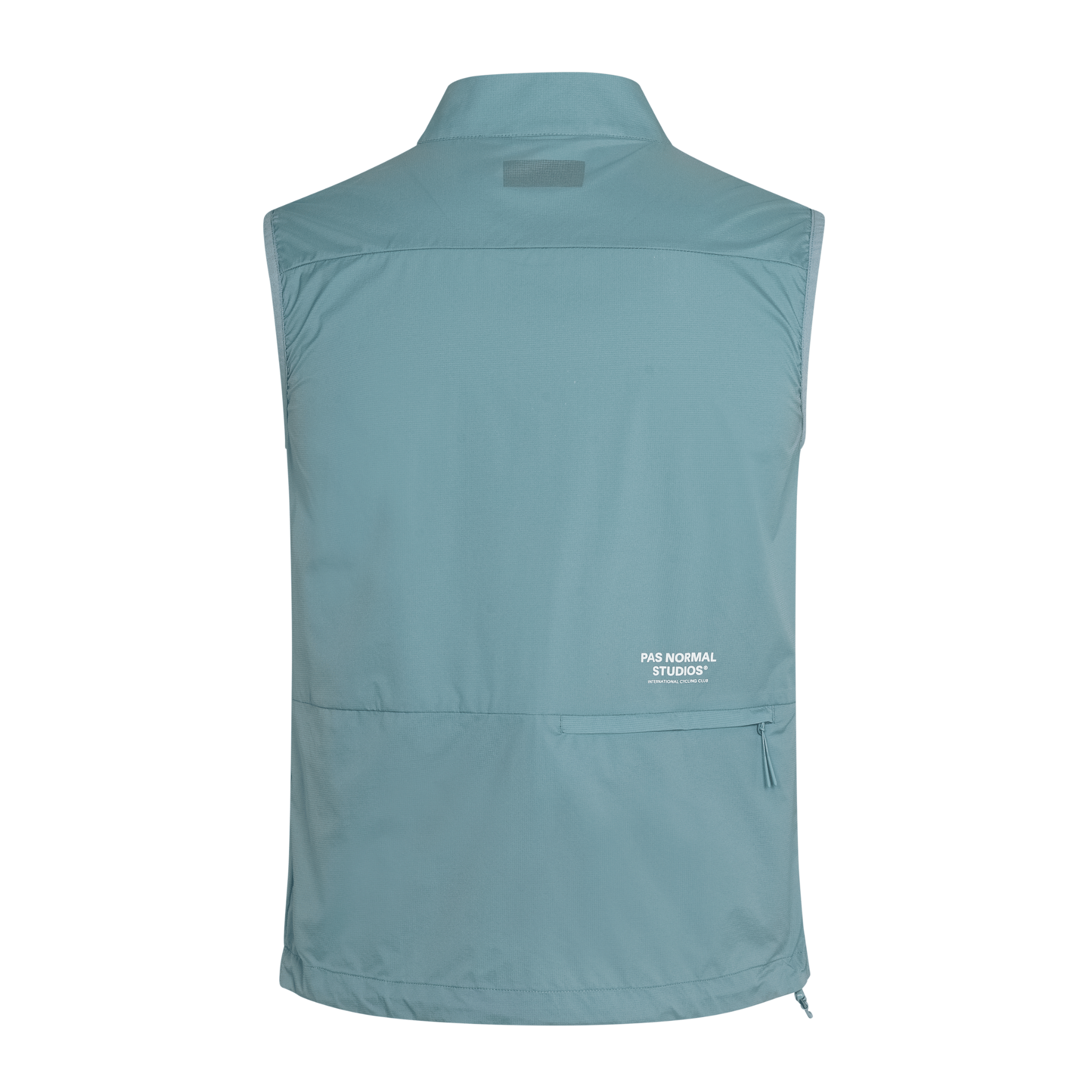 Men's Off-Race Stow Away Gilet - Dusty Blue
