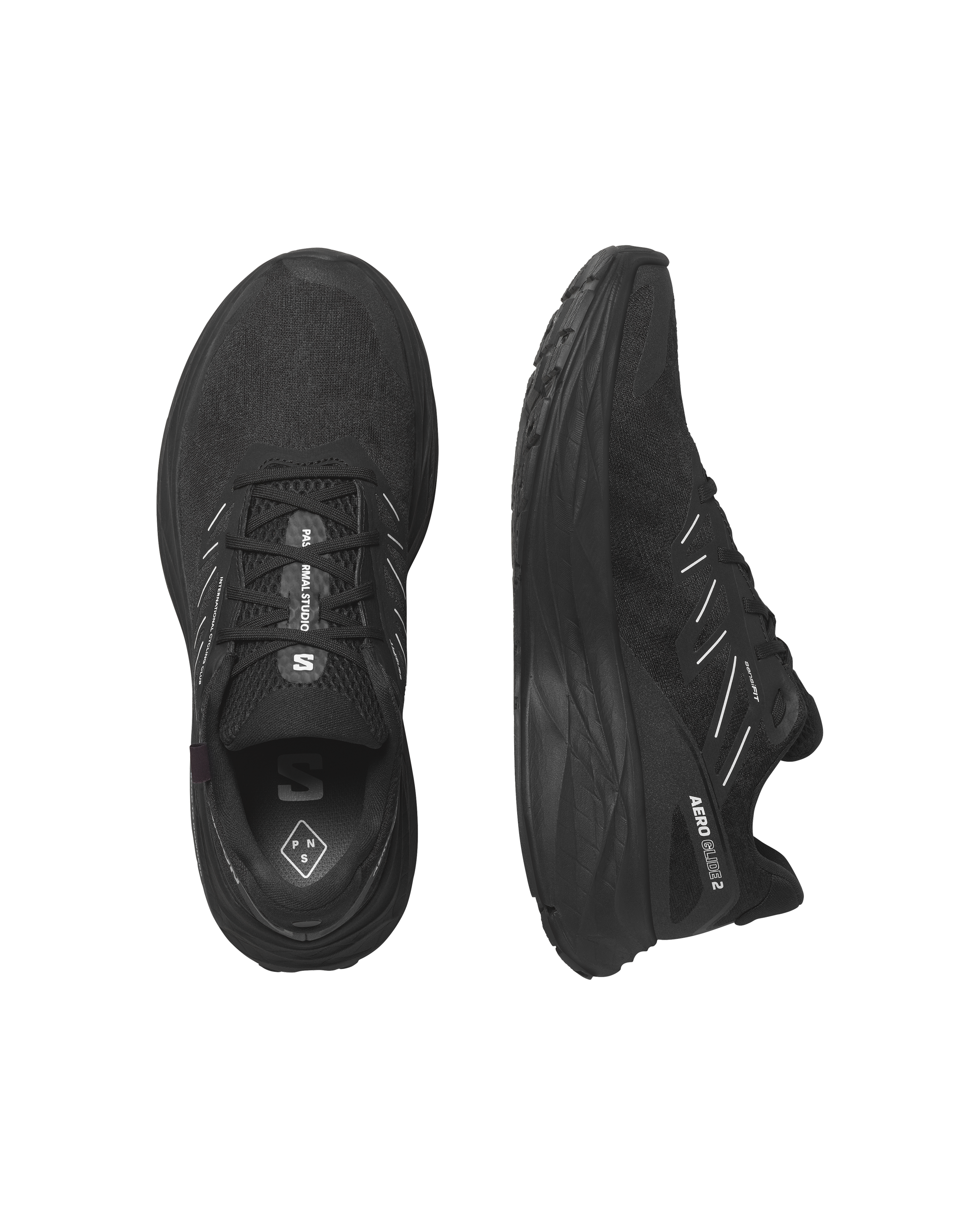 PNS x Salomon Aero Glide 2 - Black