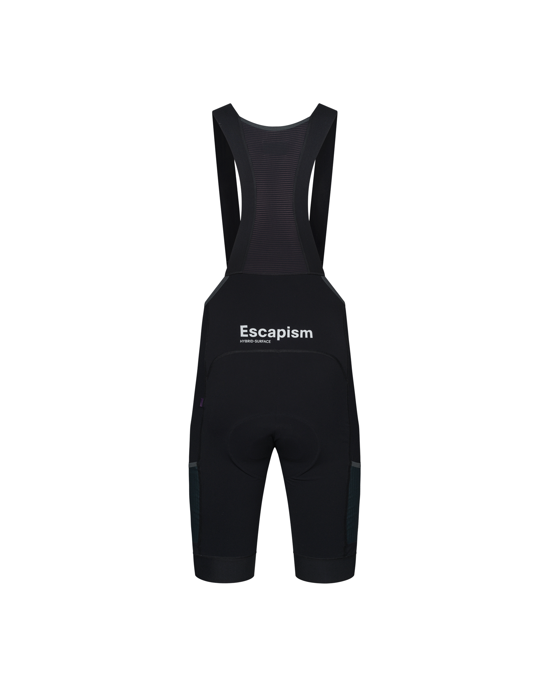 Men's Escapism Cargo Bibs - Black