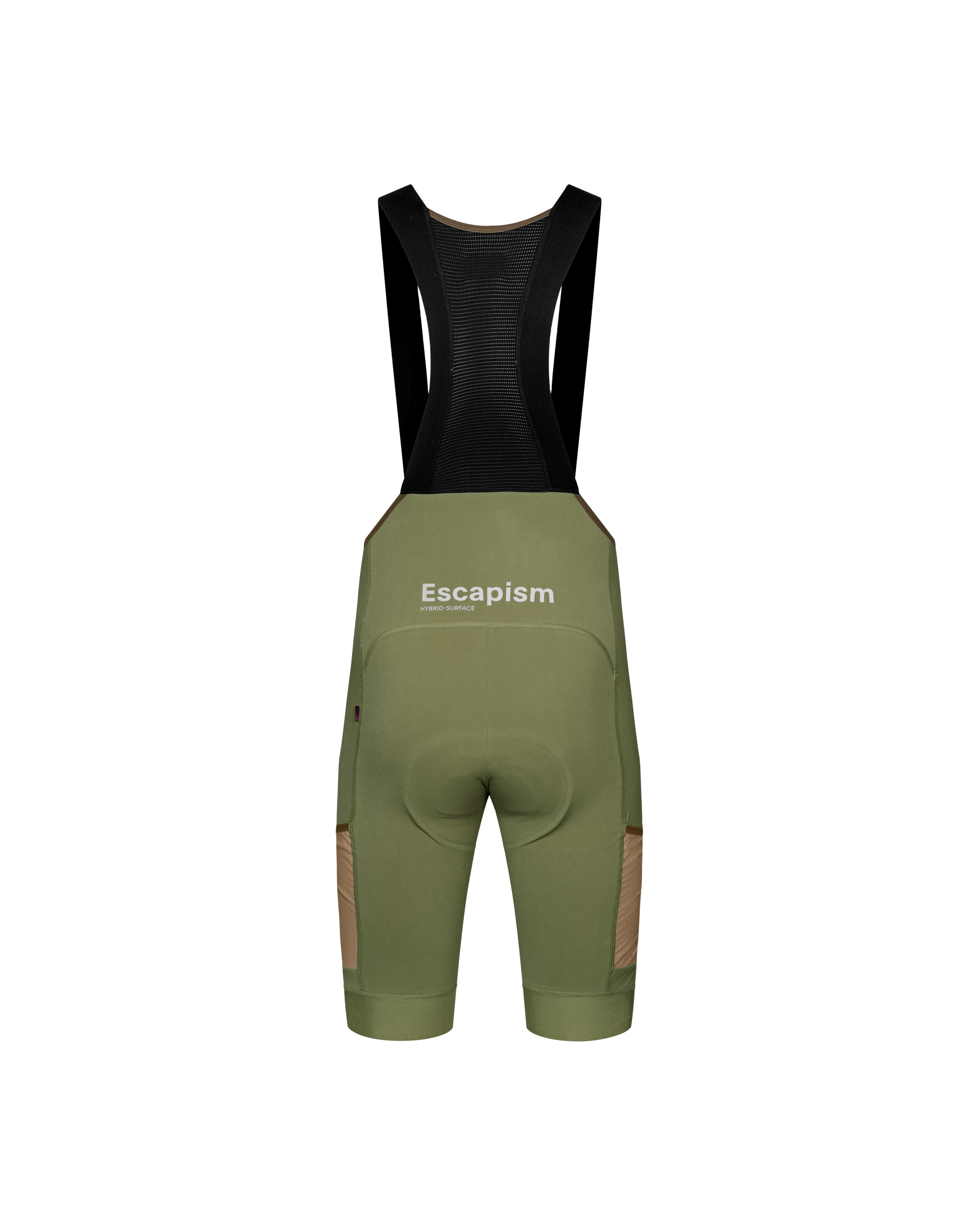 Men's Escapism Cargo Bibs - Light Olive
