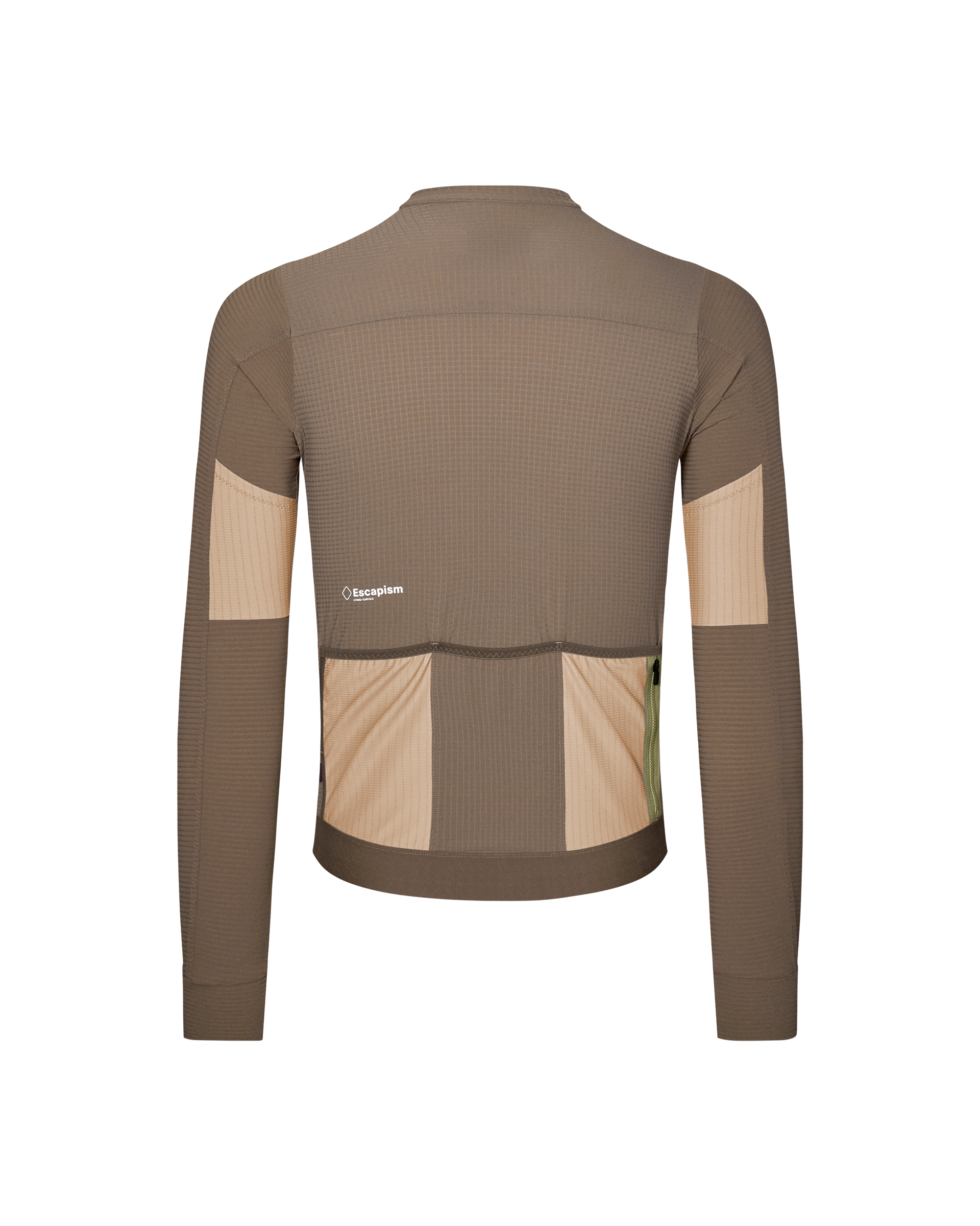 Men's Escapism Long Sleeve Jersey - Stone Brown