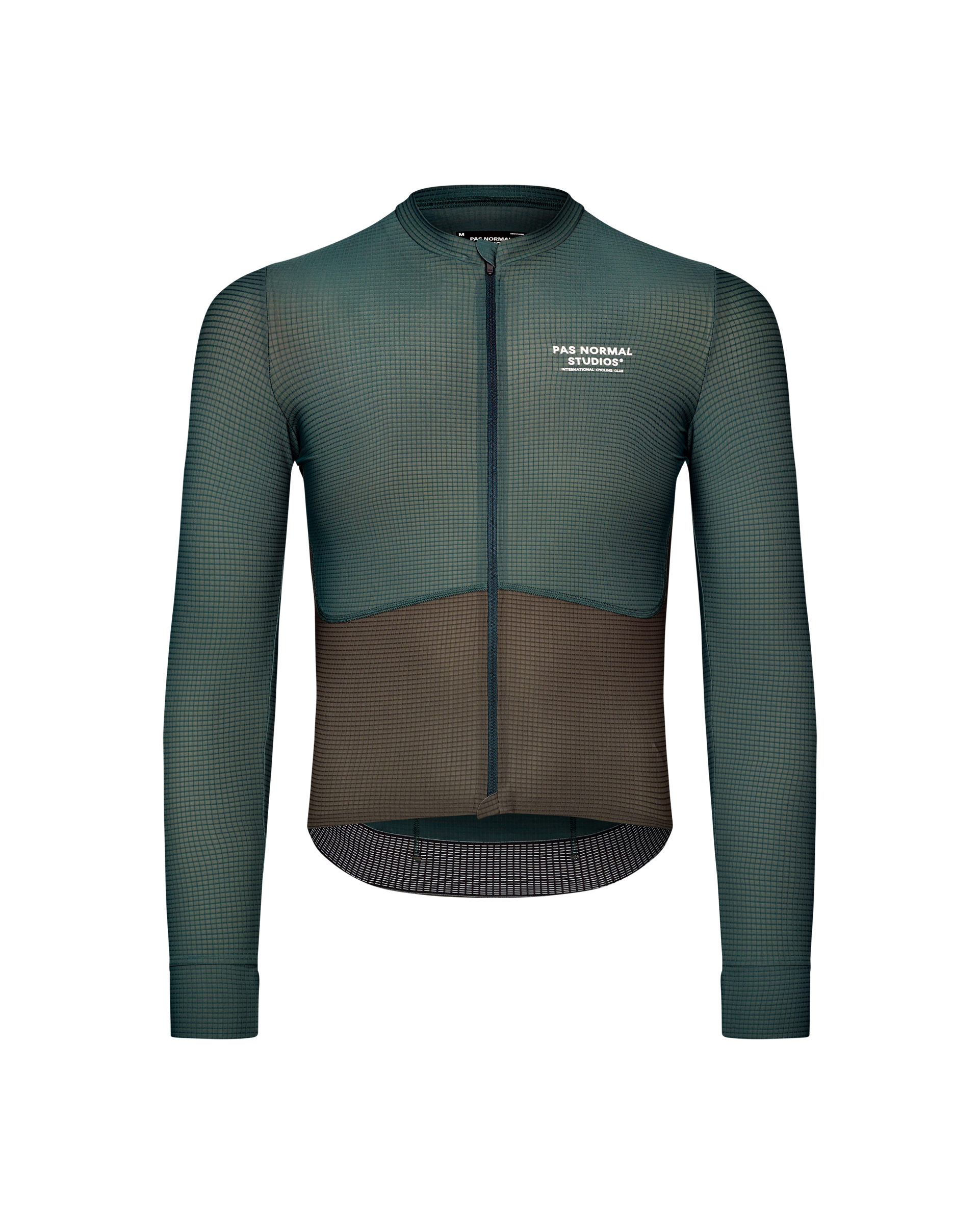 Men's Mechanism Pro Long Sleeve Jersey - Petroleum / Dark Olive