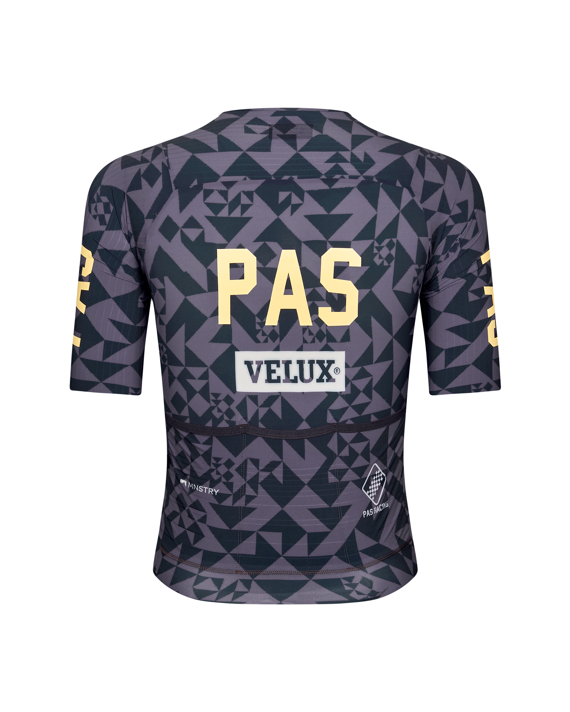 Men's PAS Racing Mechanism Pro Jersey - AOP Origami Grey