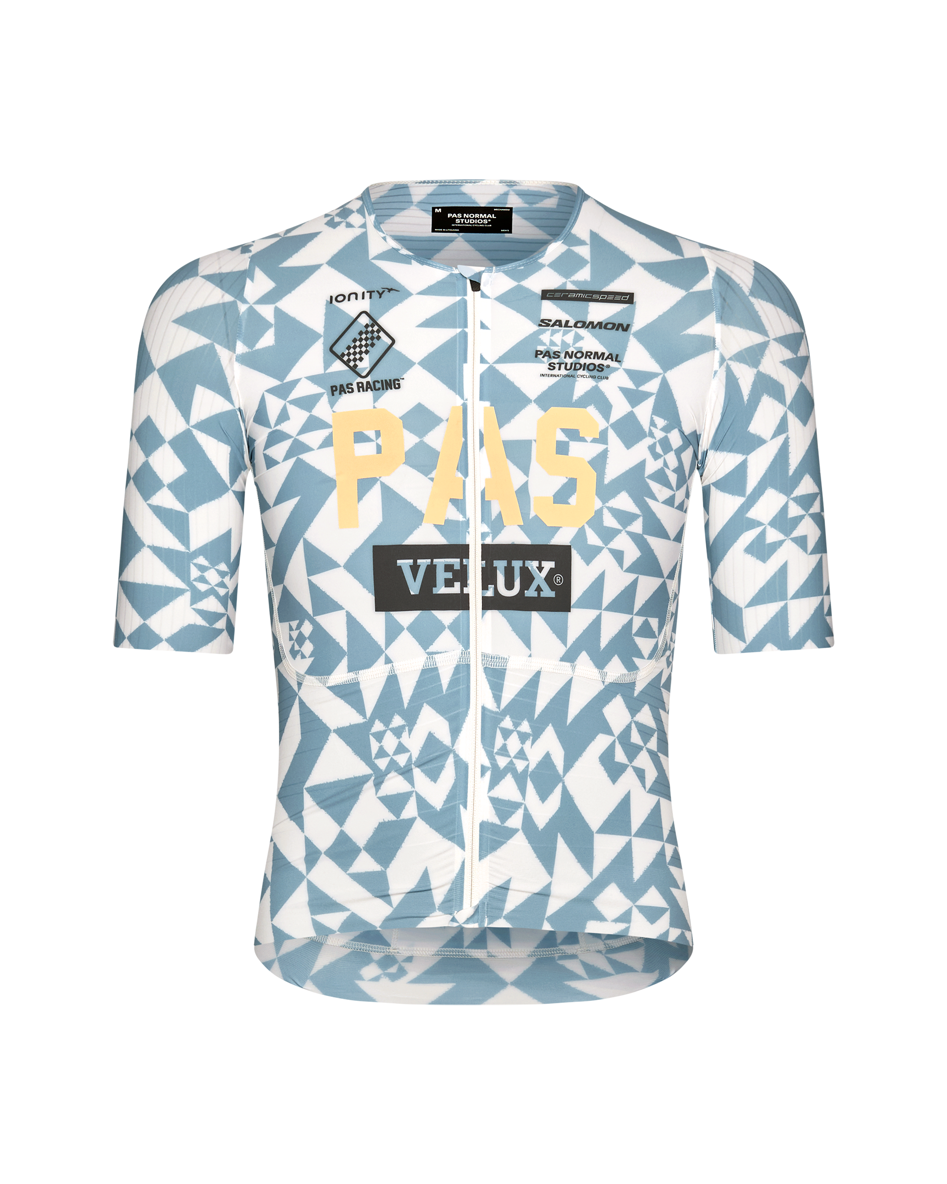 Men's PAS Racing Mechanism Pro Jersey - AOP Origami Light Blue