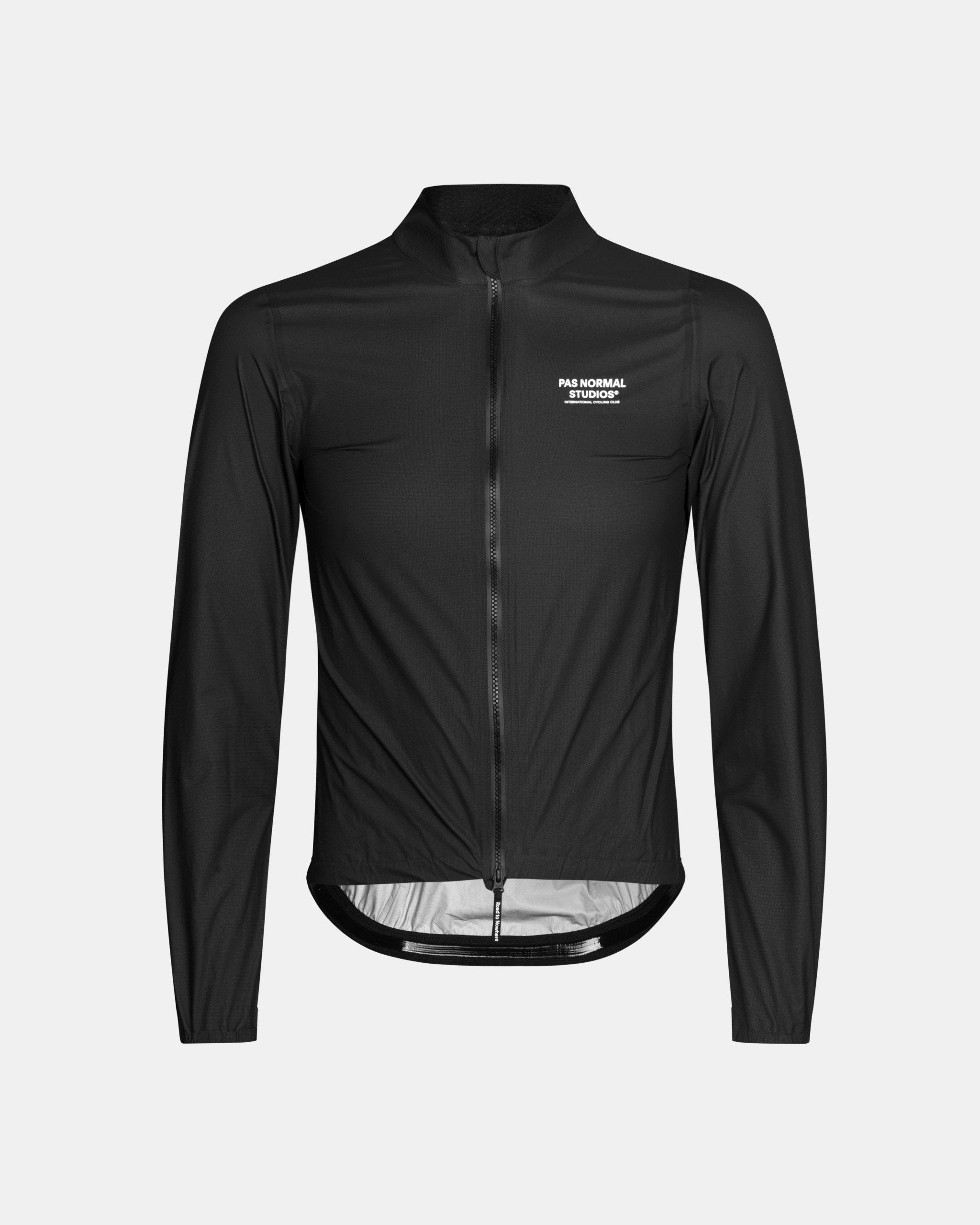 Men's Mechanism Pertex Rain Jacket - Black