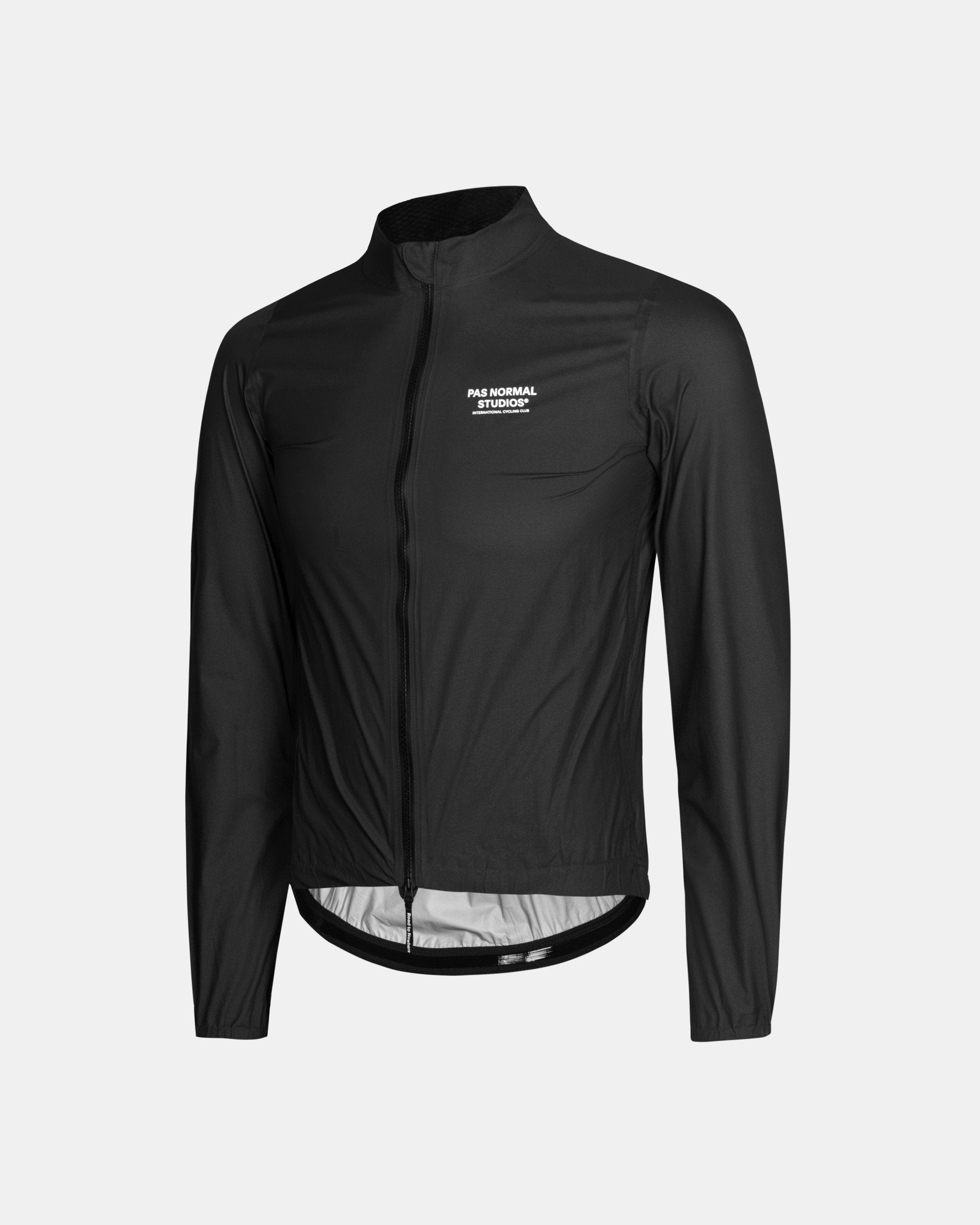 Men's Mechanism Pertex Rain Jacket - Black