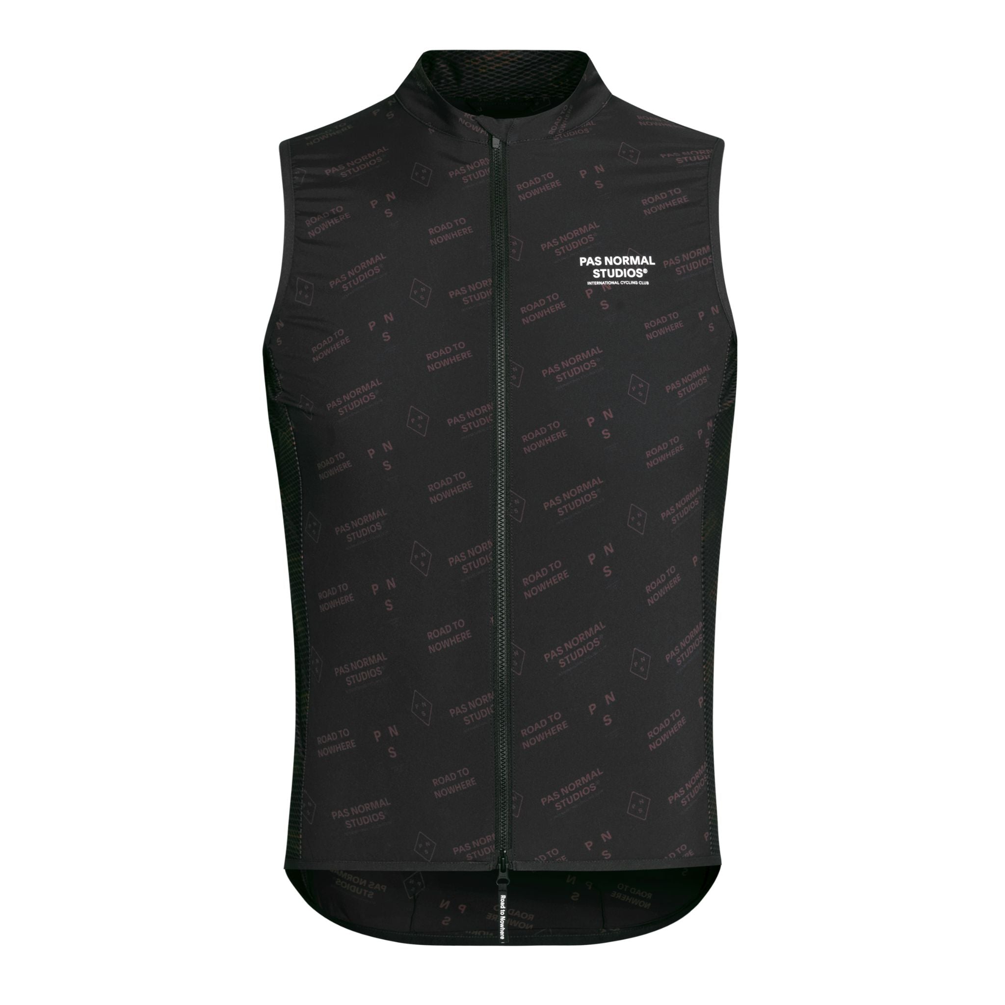 Mechanism Late Drop Stow Away Gilet - Black Contrast