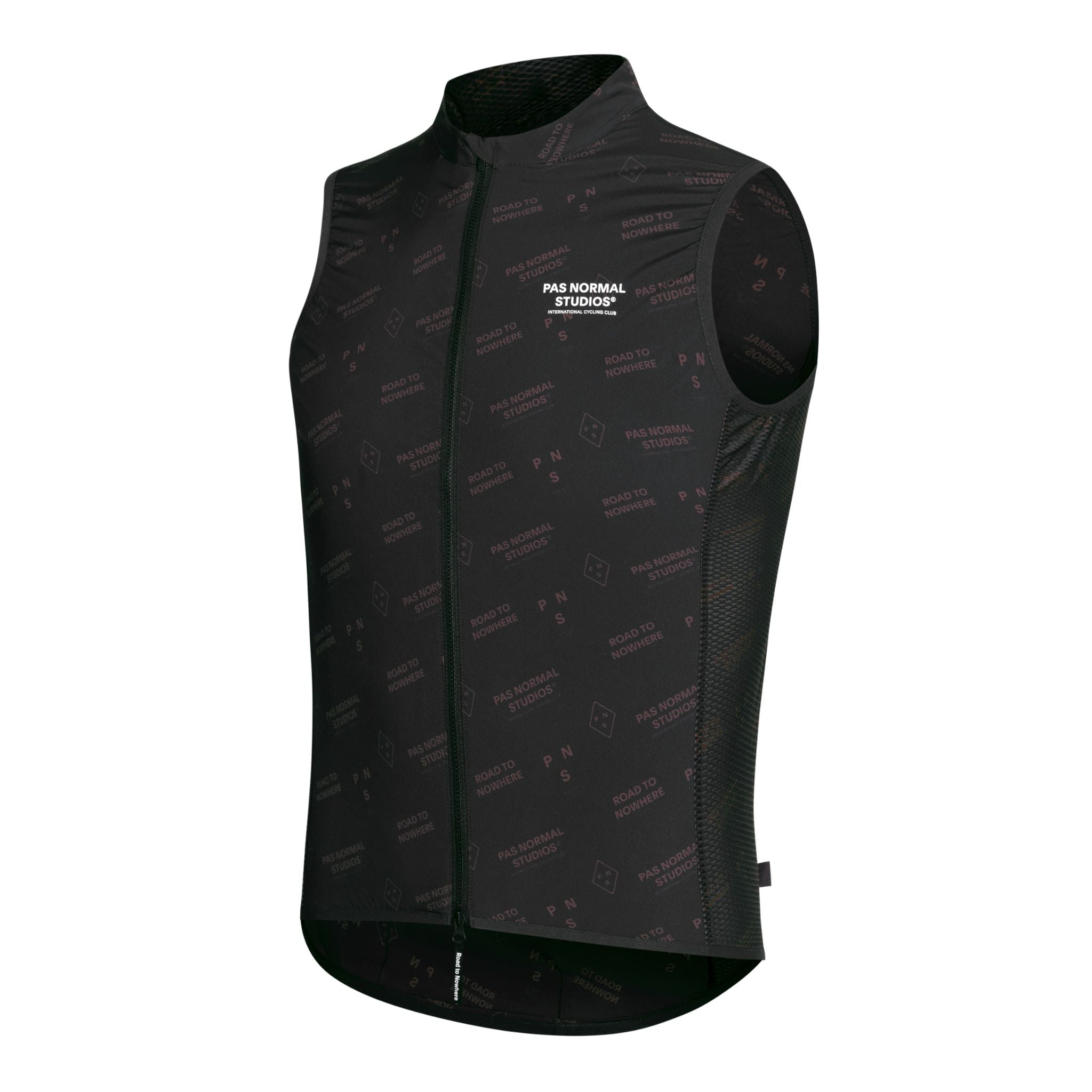 Mechanism Late Drop Stow Away Gilet - Black Contrast