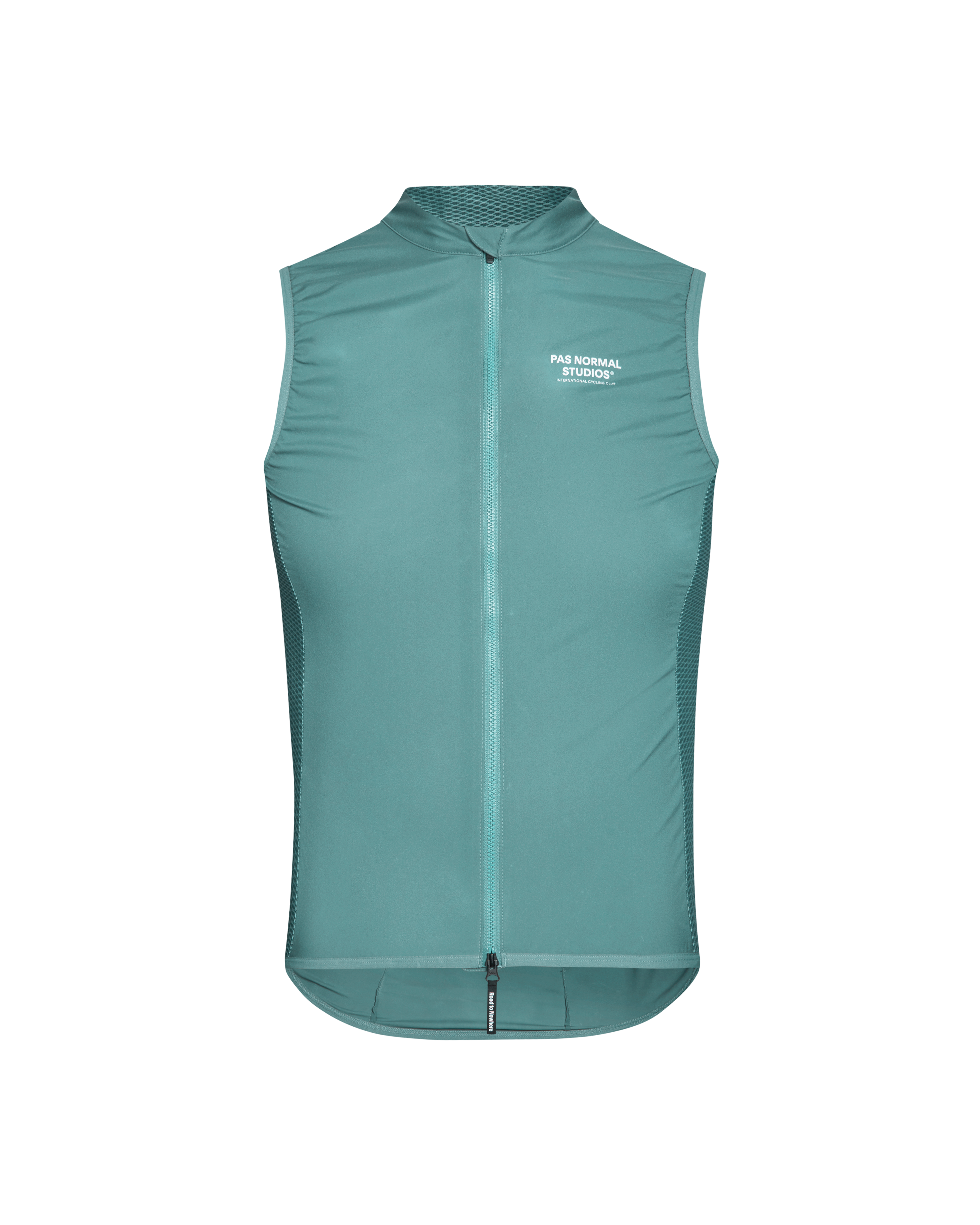 Men's Mechanism Stow Away Gilet - Grey Teal