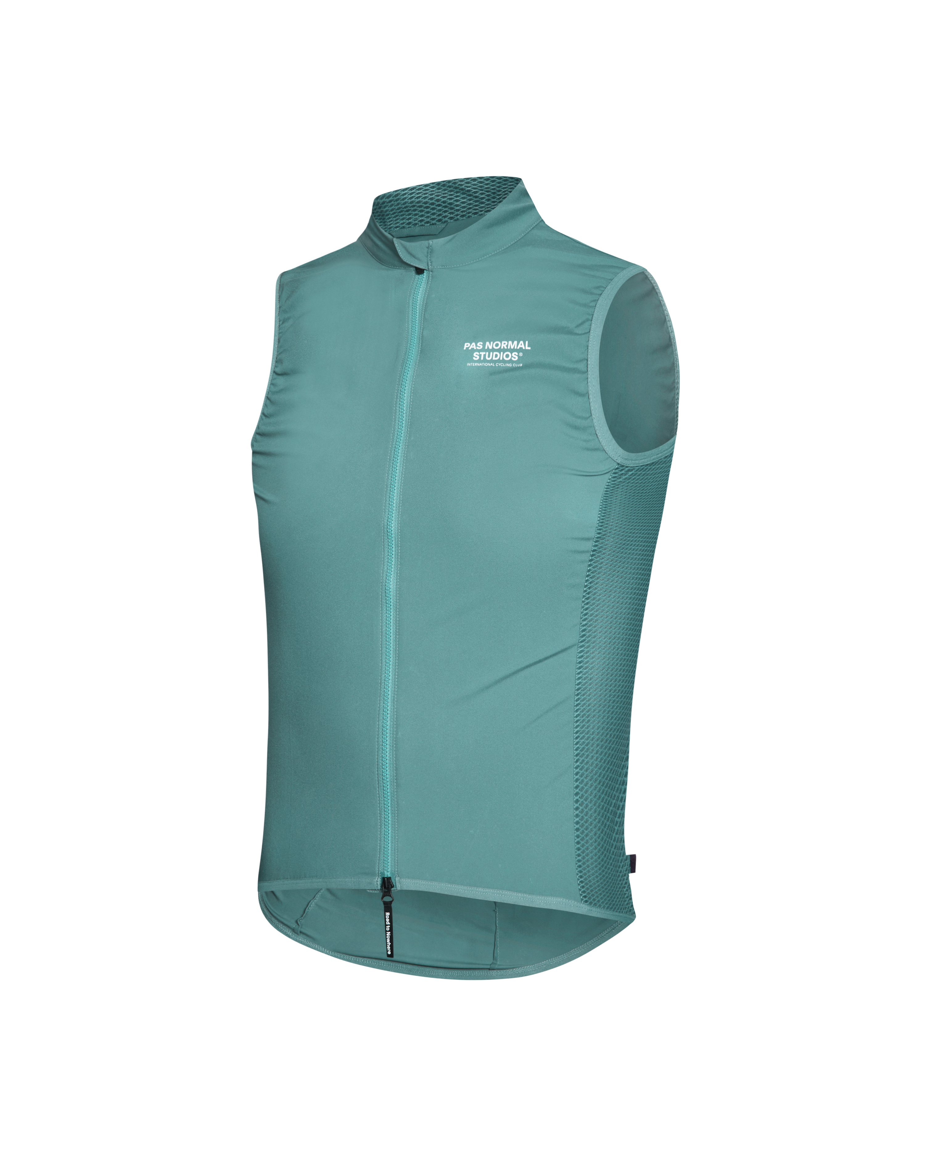 Men's Mechanism Stow Away Gilet - Grey Teal