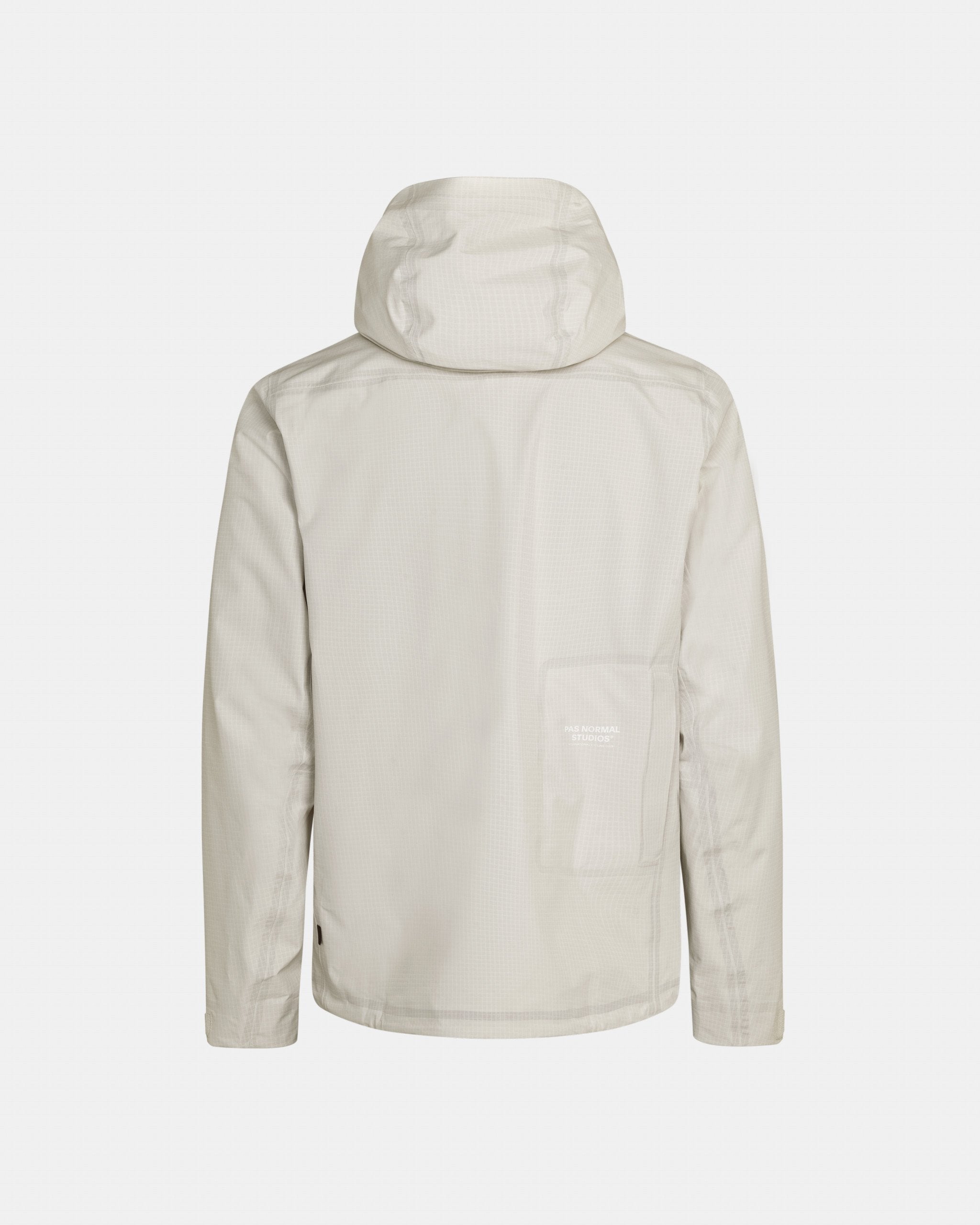 Men's Off-Race Shell Jacket - Off White