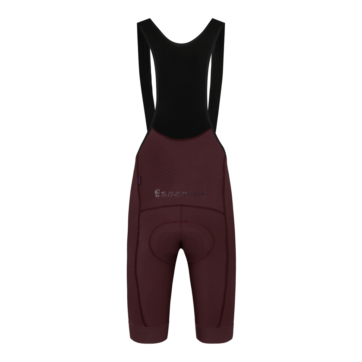 Men's Essential Bibs - Burgundy