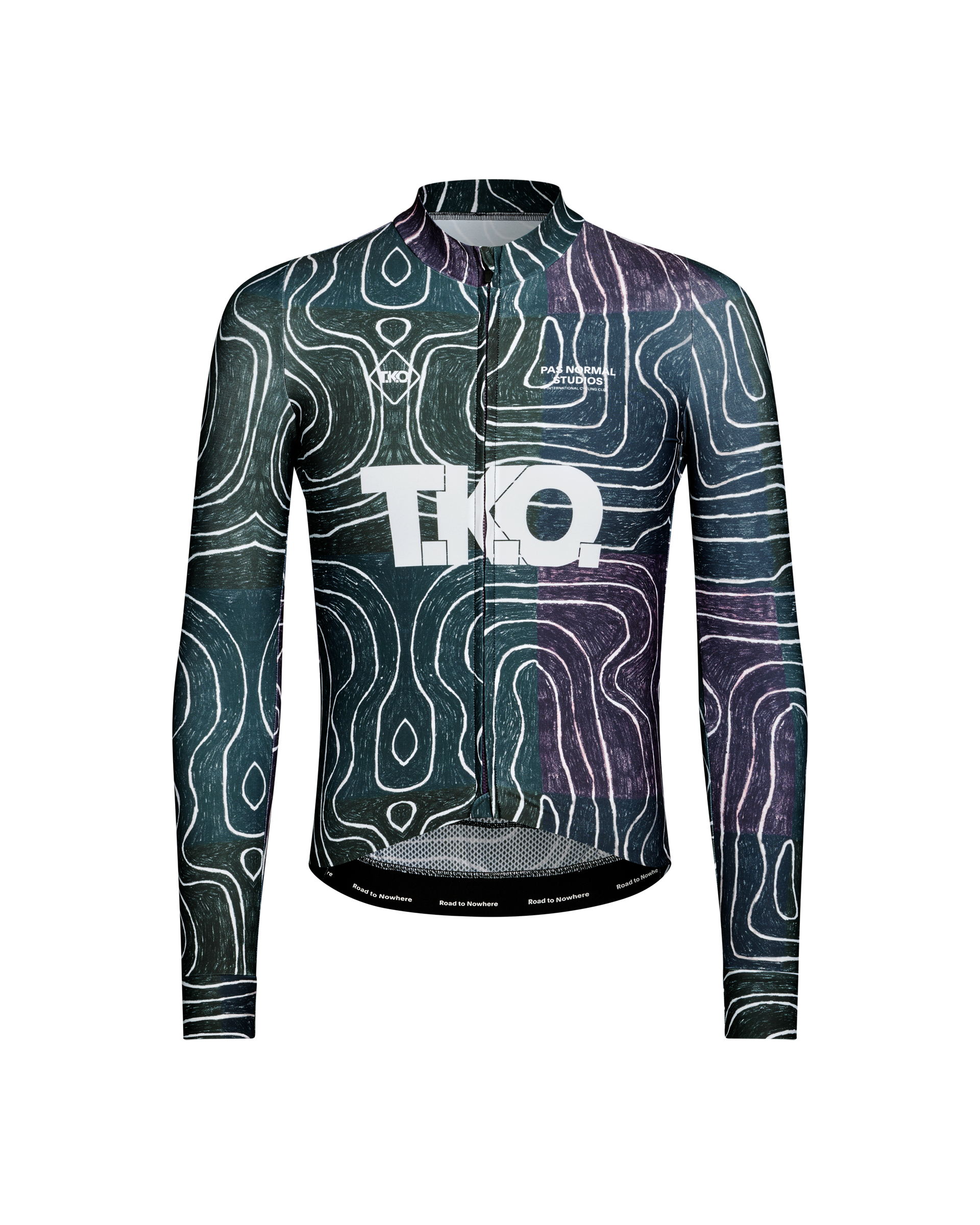 Men's T.K.O. Mechanism Long Sleeve Jersey - T.K.O. Black Multi