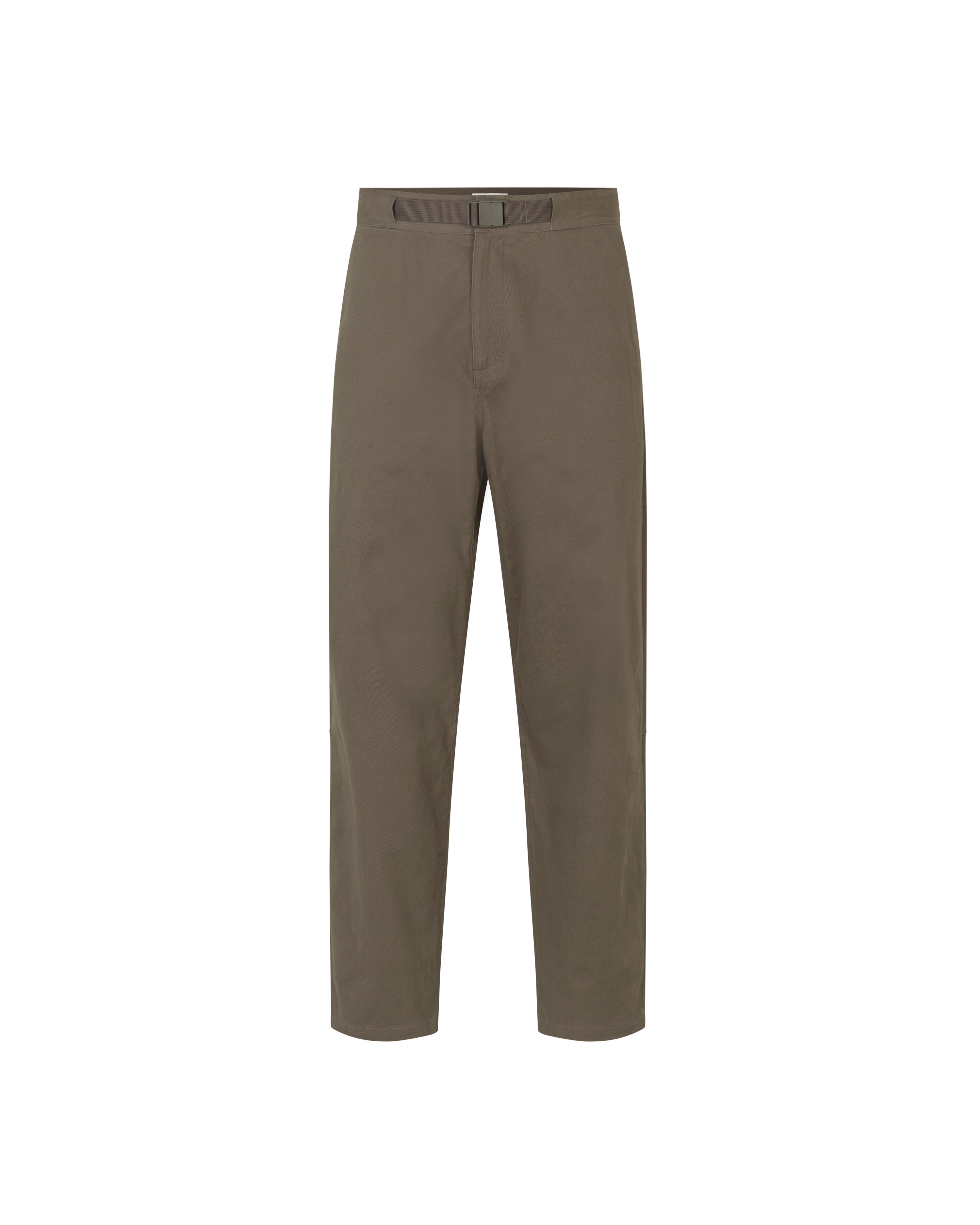 Off-Race Cotton Twill Pants - Ash Brown