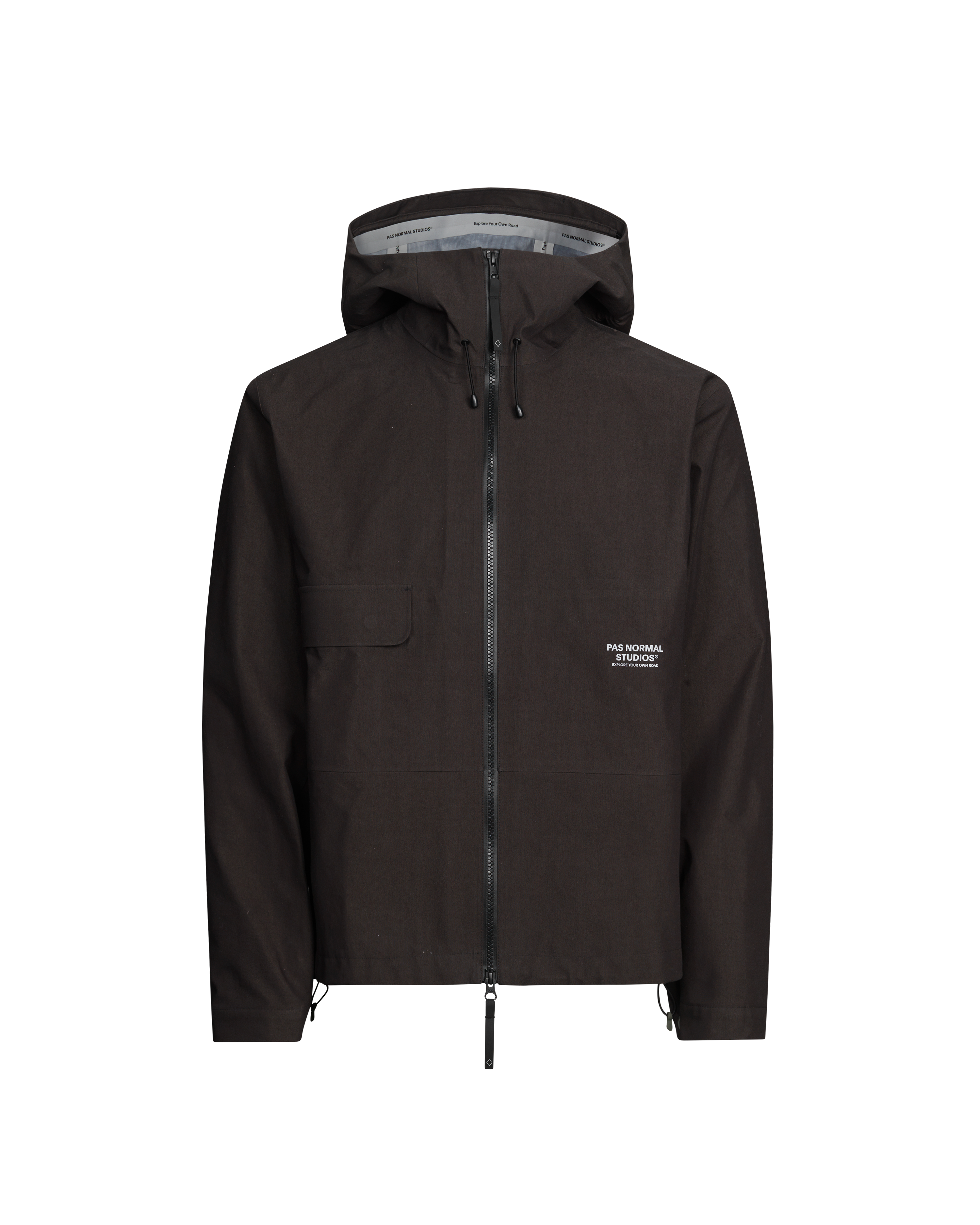 Off-Race 3L Cotton Shell Jacket - Dark Olive