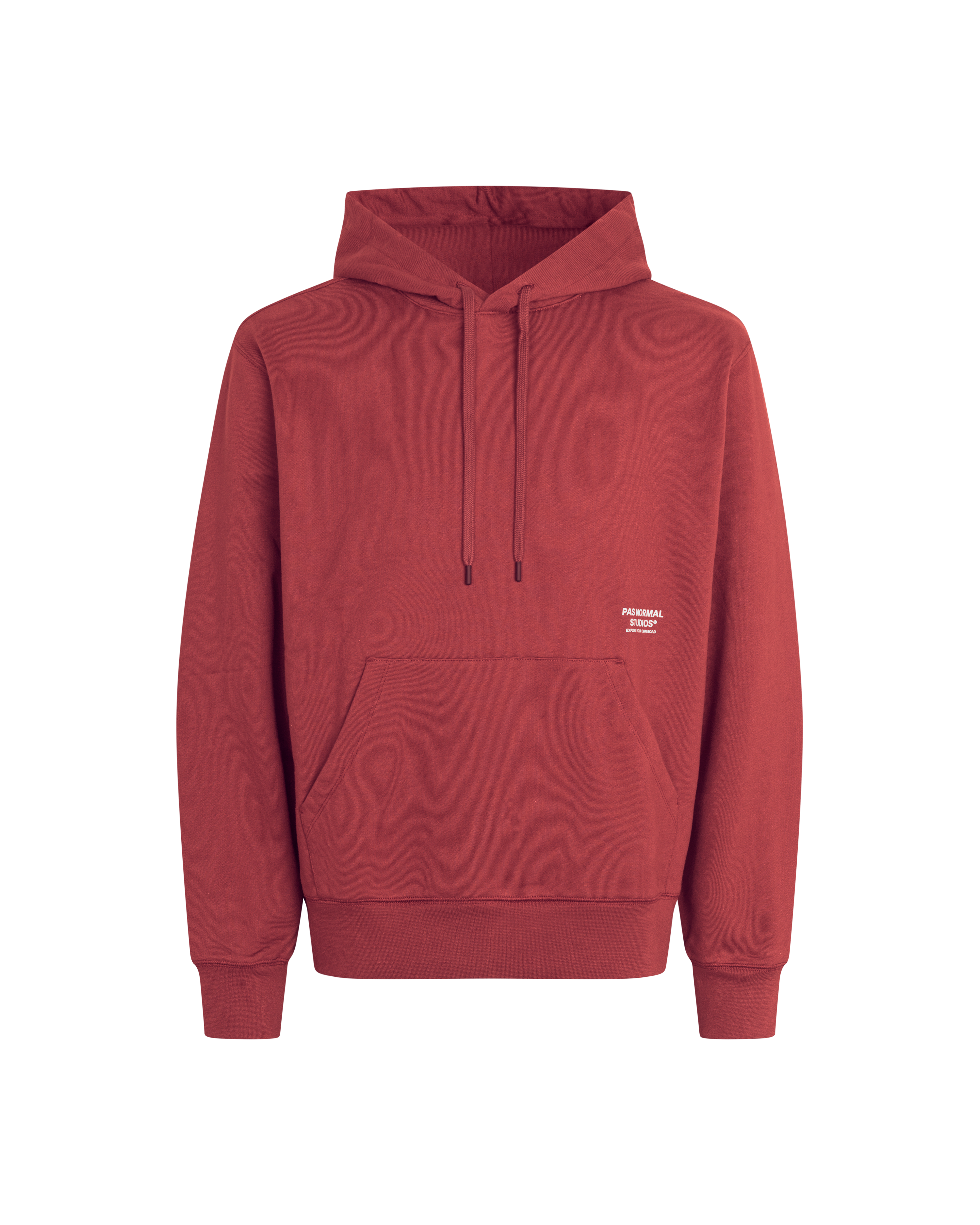 Off-Race Graphic Hoodie - Maroon