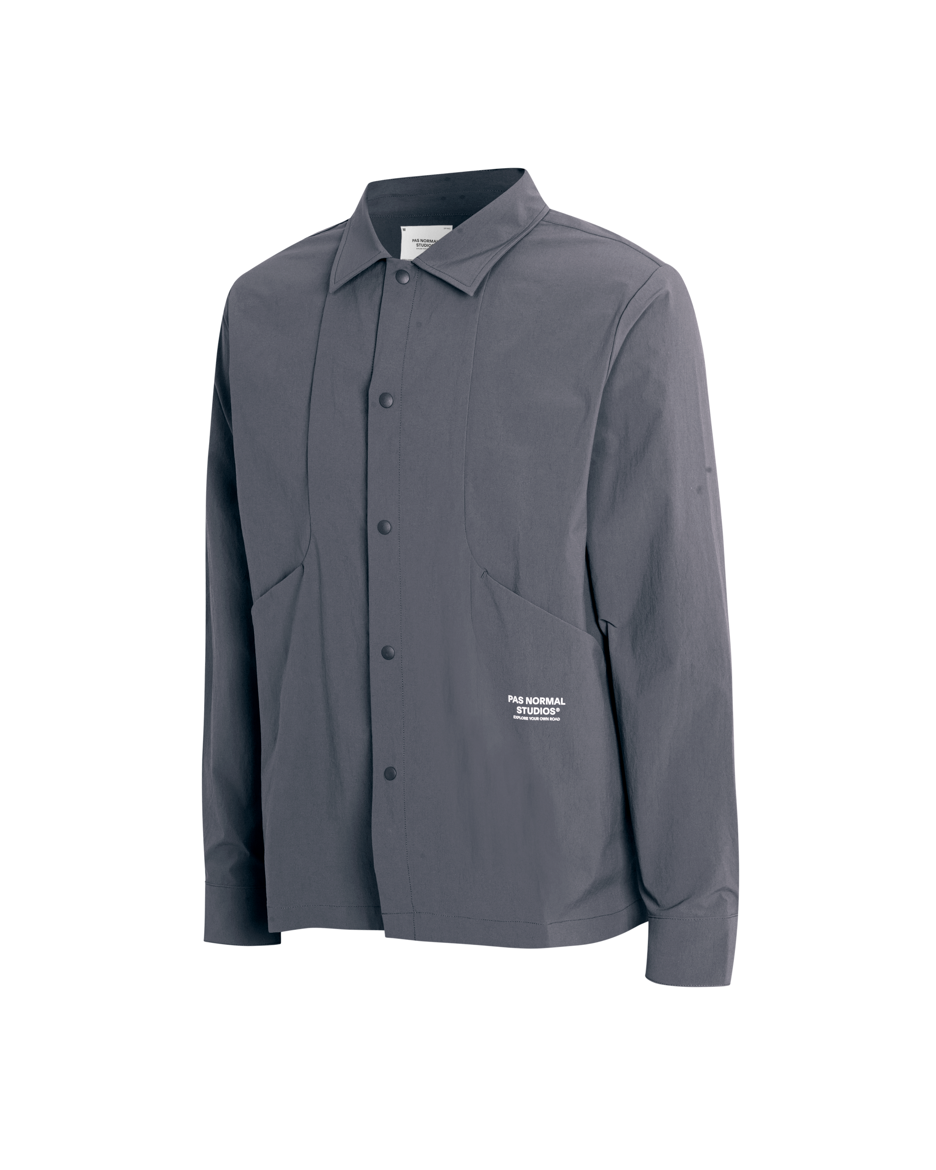 Off-Race Tech Overshirt - Steel