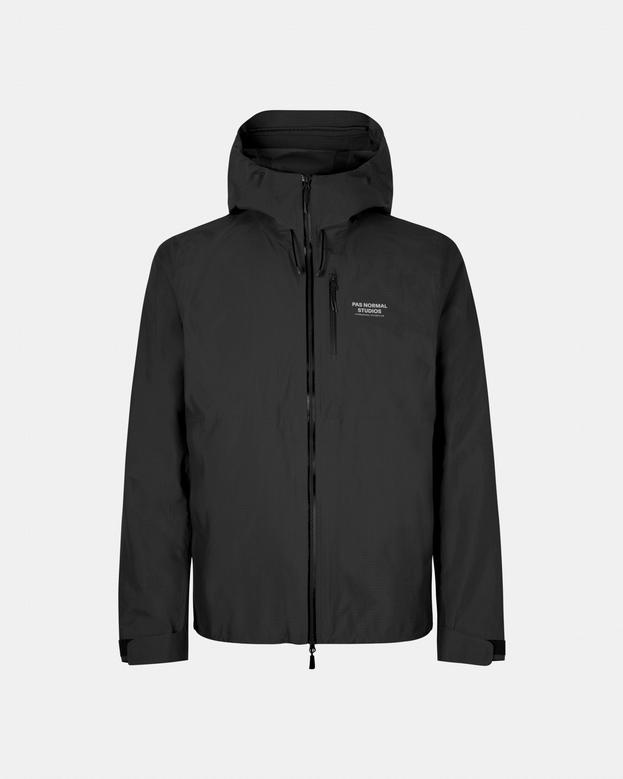 Men's Off-Race Shell Jacket - Black