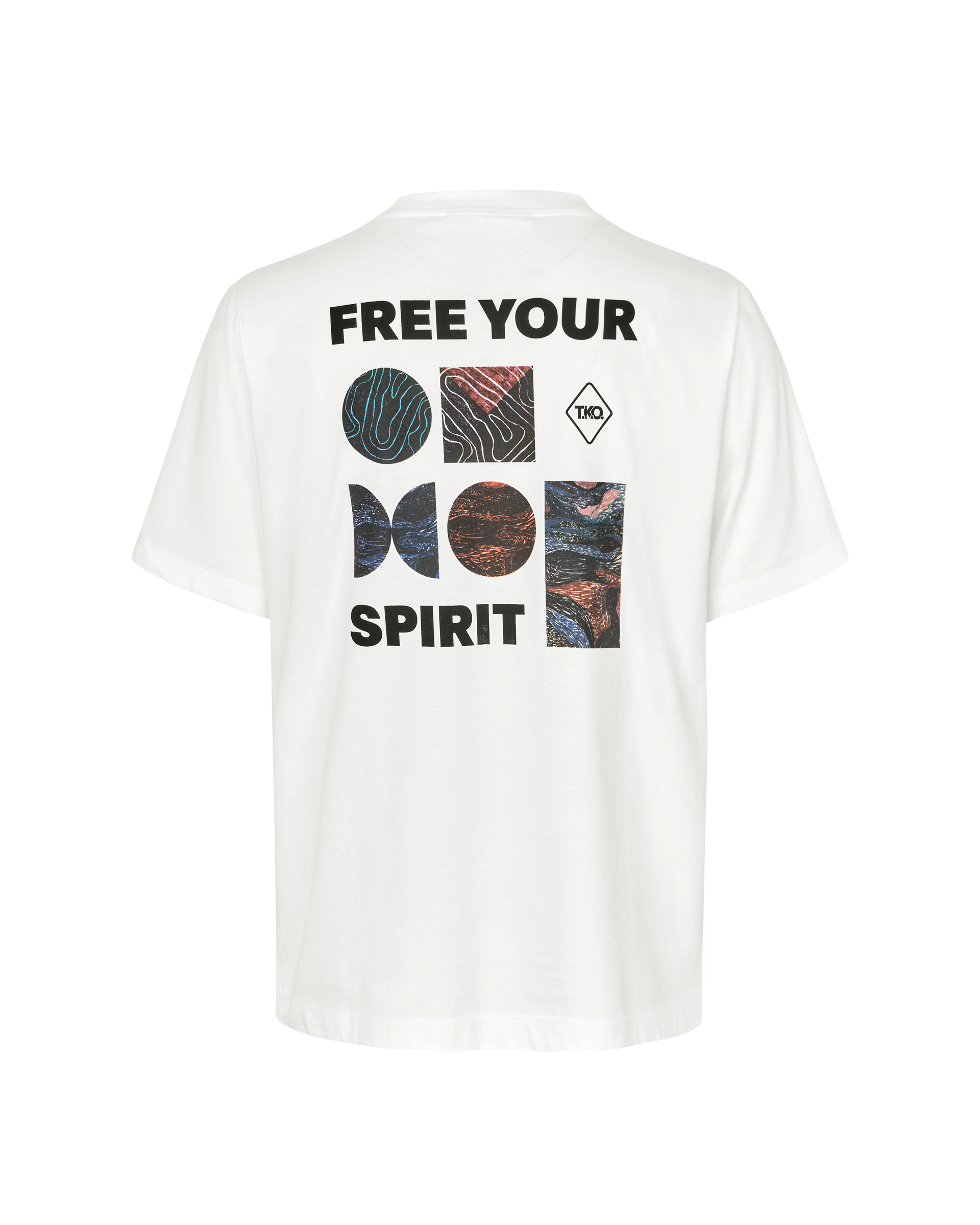 T.K.O. Off-Race Graphic T-Shirt - White