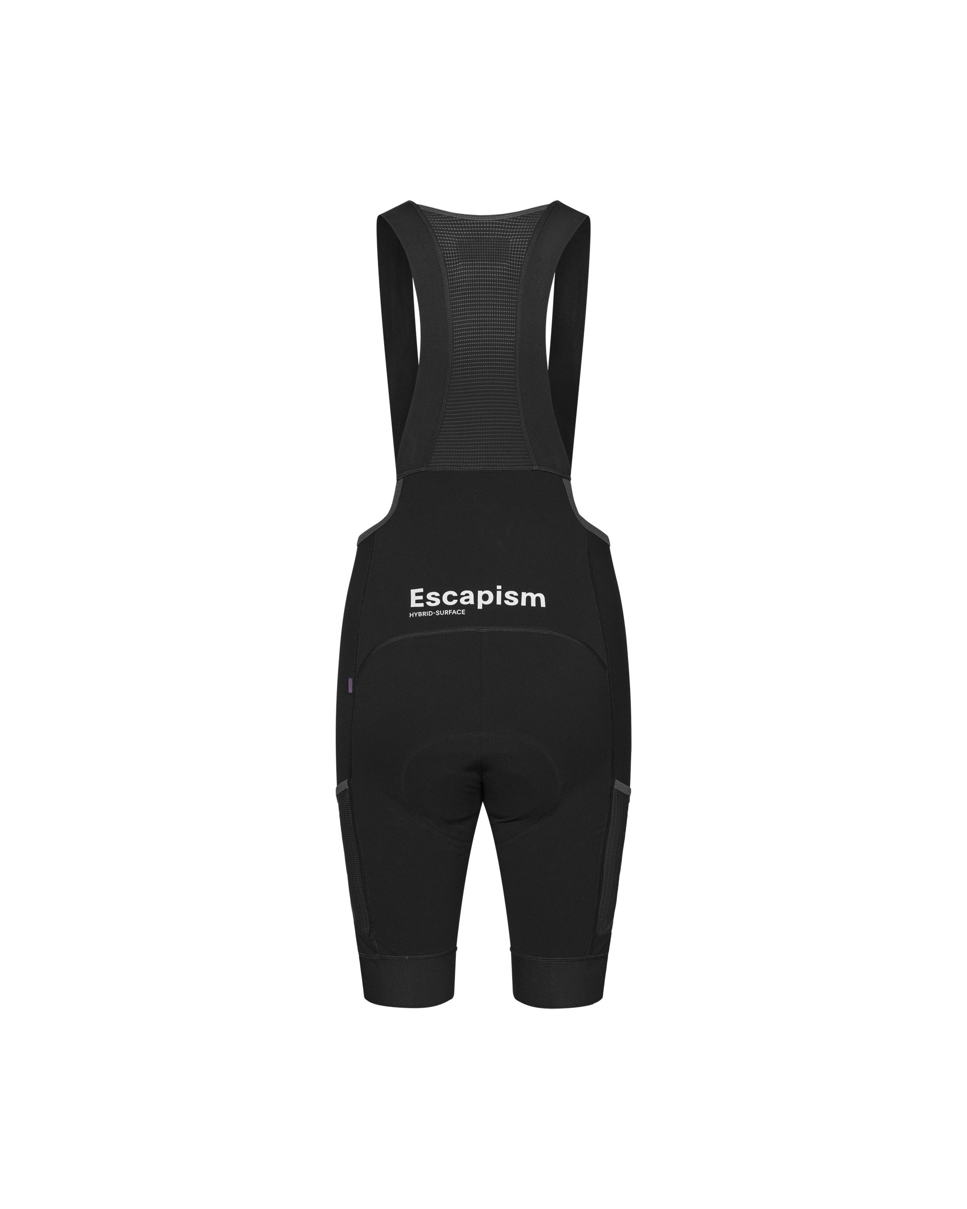 Women's Escapism Cargo Bibs - Black