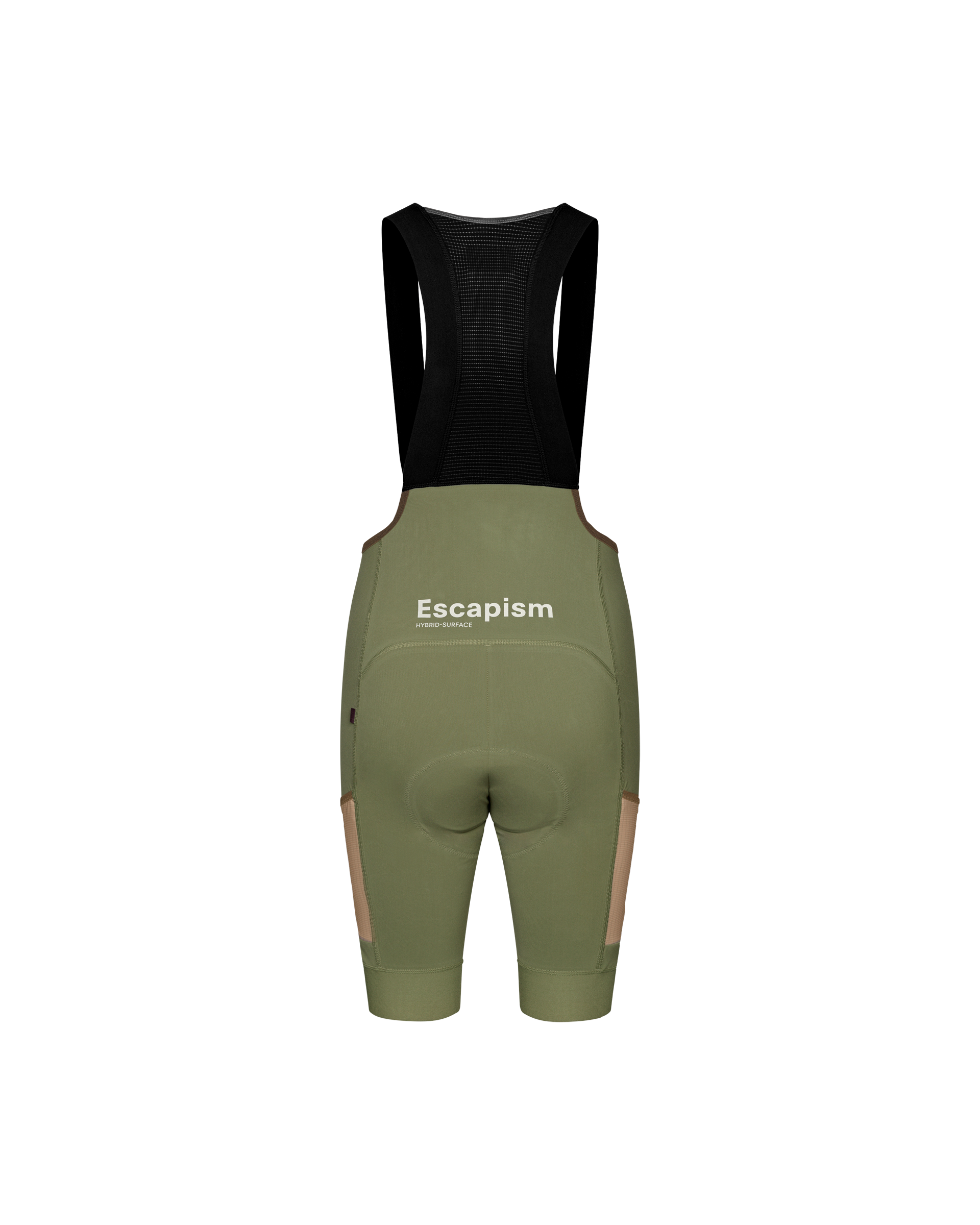 Women's Escapism Cargo Bibs - Light Olive
