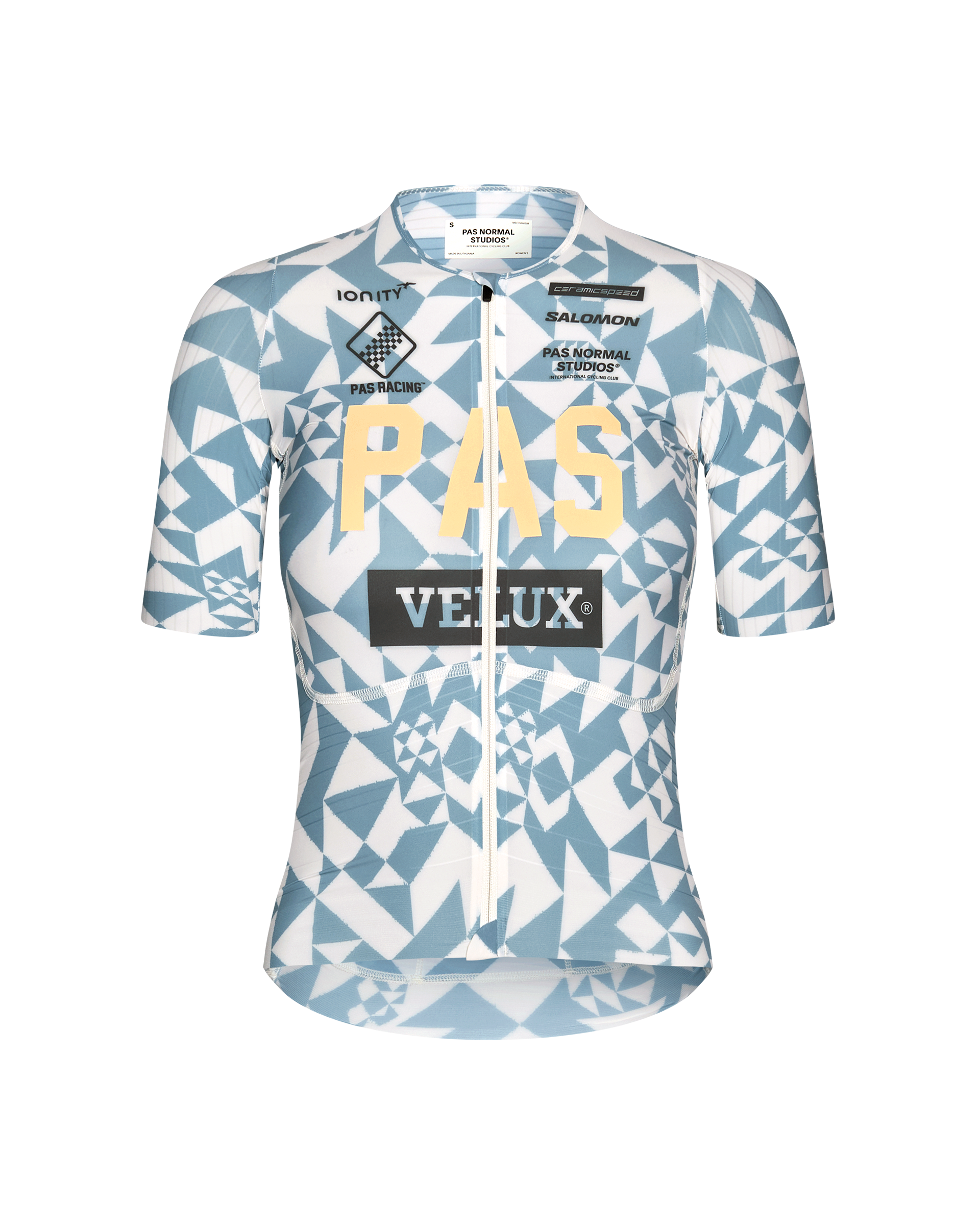 Women's PAS Racing Mechanism Pro Jersey - AOP Origami Light Blue