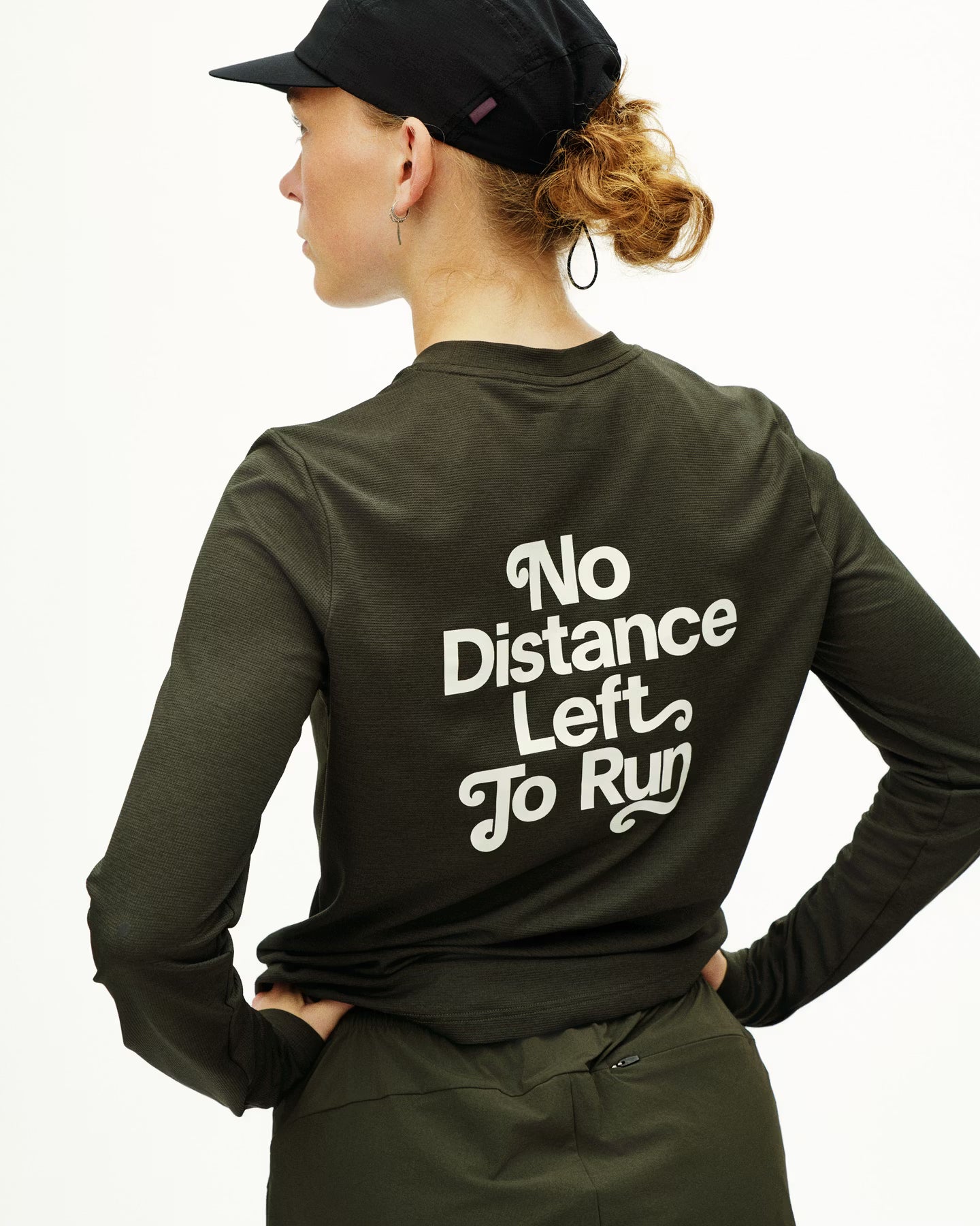 Women's Balance Long Sleeve T-shirt ND - Dark Olive