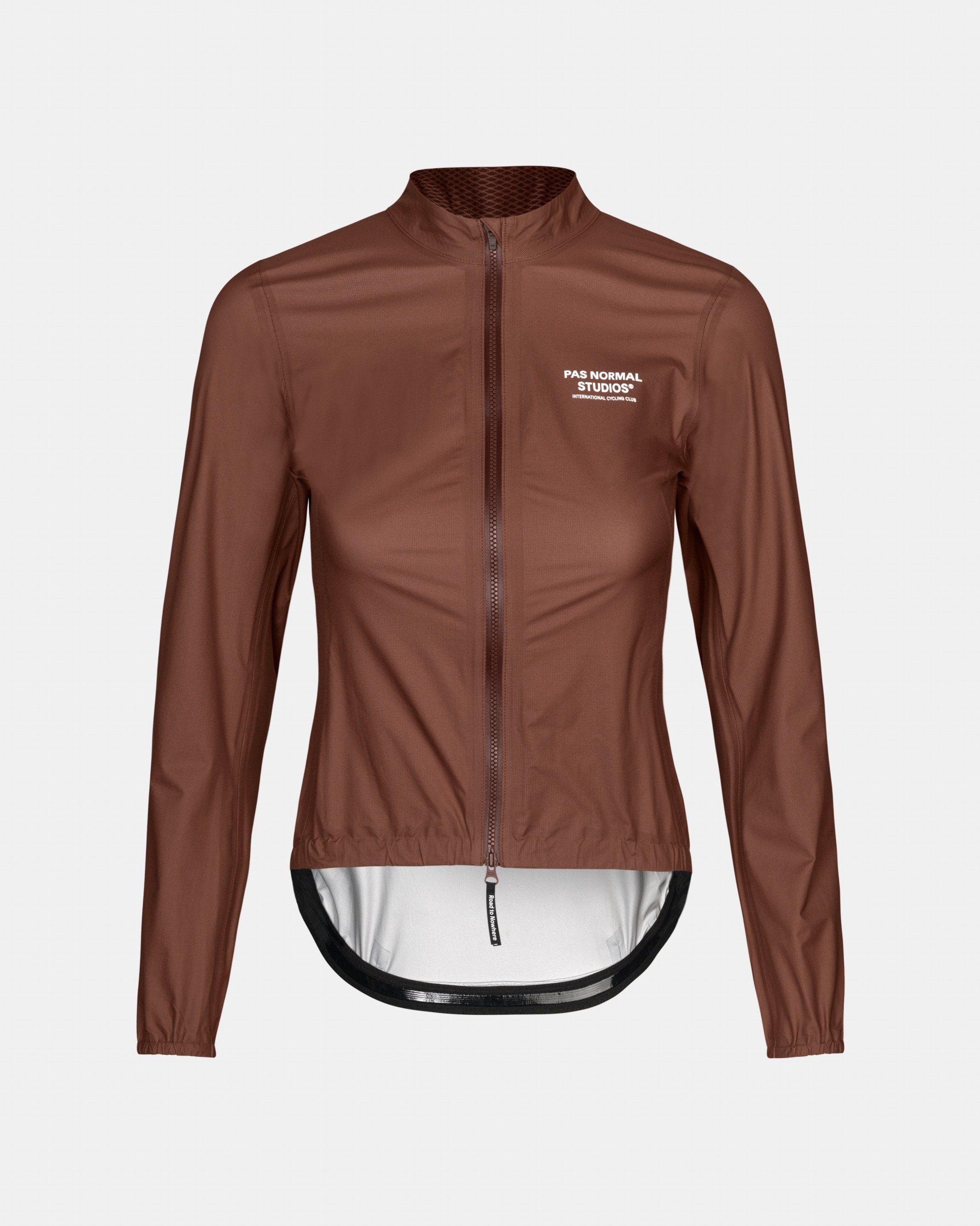 Women's Mechanism Pertex Rain Jacket - Dark Brown