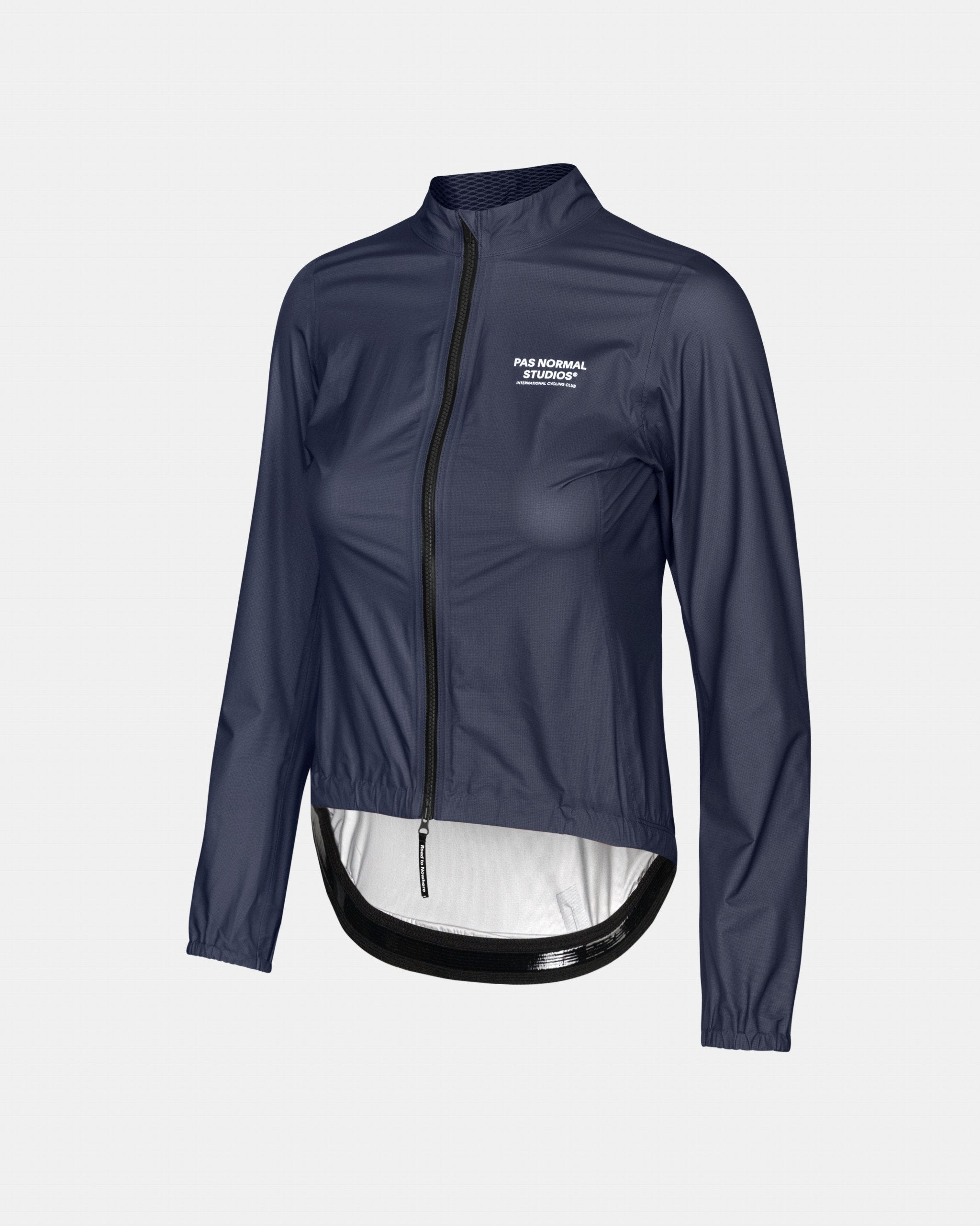 Women's Mechanism Pertex Rain Jacket - Navy