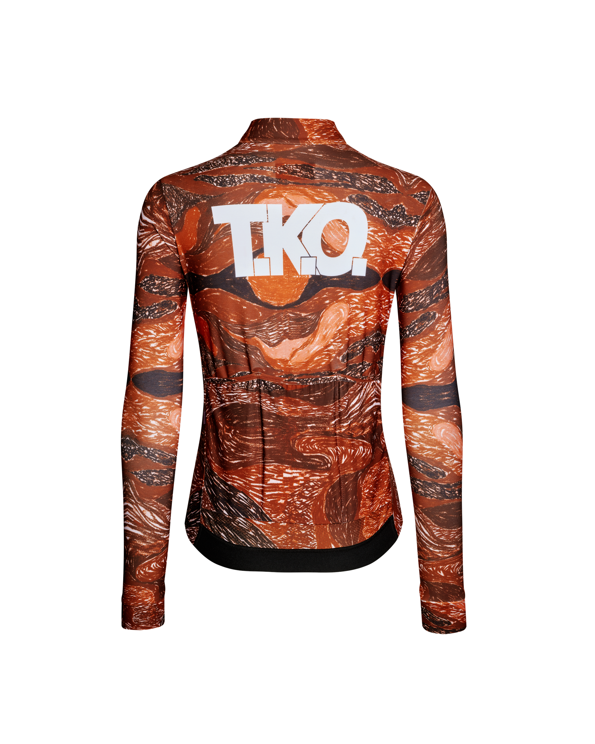 Women's T.K.O. Mechanism Long Sleeve Jersey - T.K.O. Red