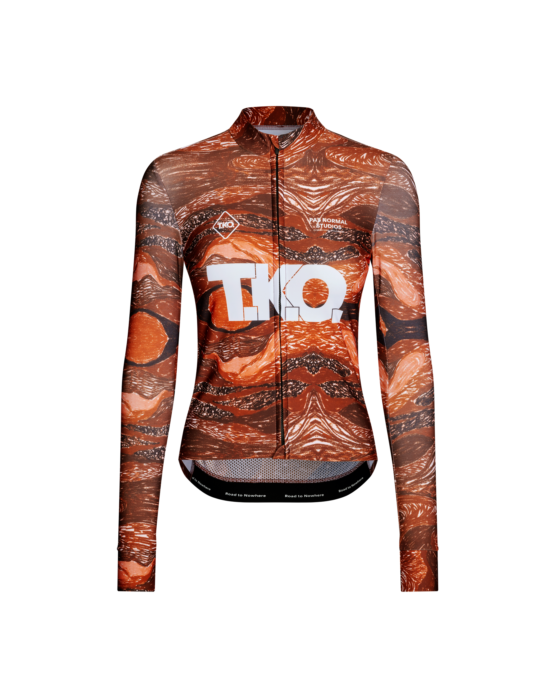 Women's T.K.O. Mechanism Long Sleeve Jersey - T.K.O. Red