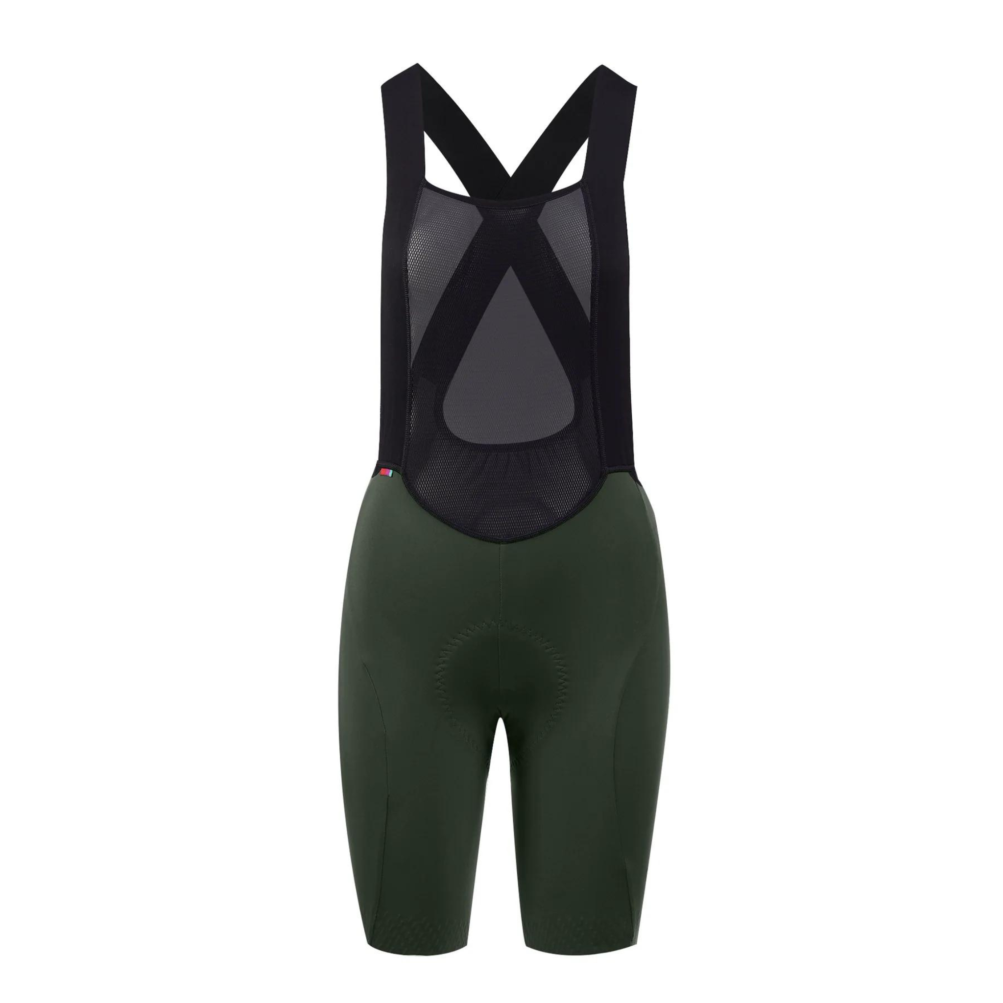 Women's LUXE Bib Shorts - Dark Olive