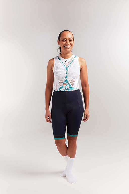 Women's Essentials TEAM LTD Bib - Sakura Green