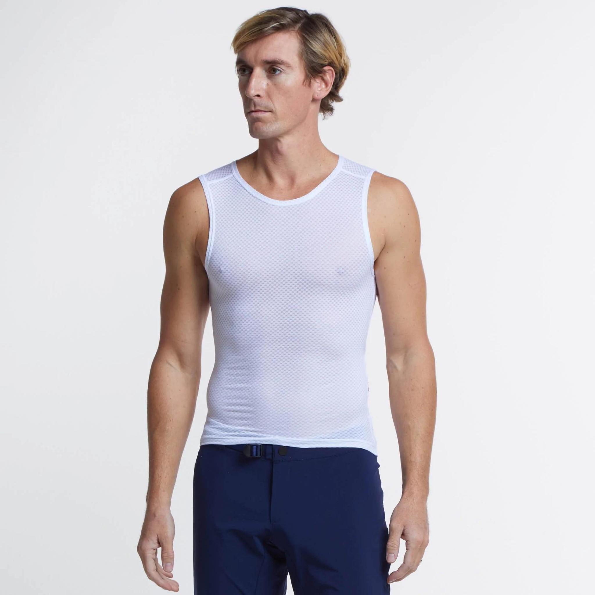 Men's Trail Baselayer - White
