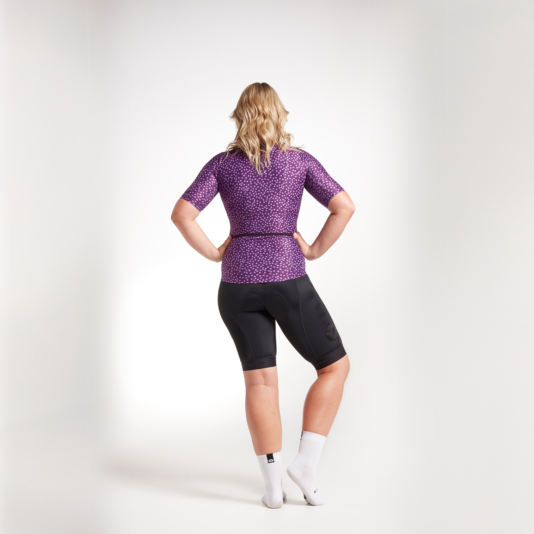 Women's Essentials Team Jersey - Italian Plum Dots
