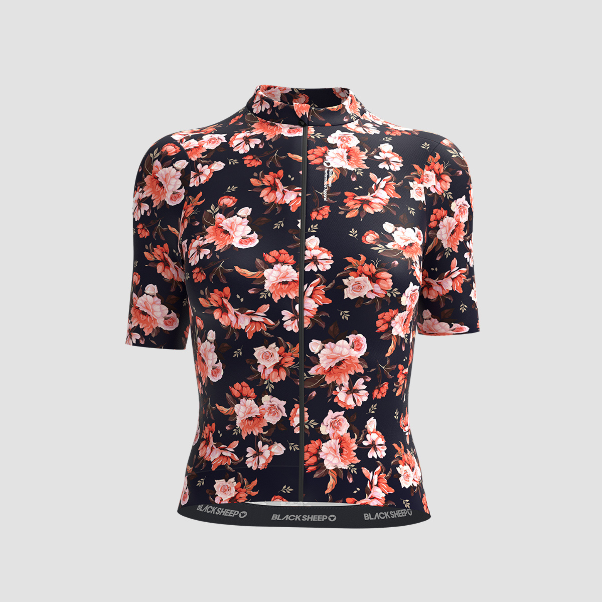 Women's Integrated Jersey - Navy Floral