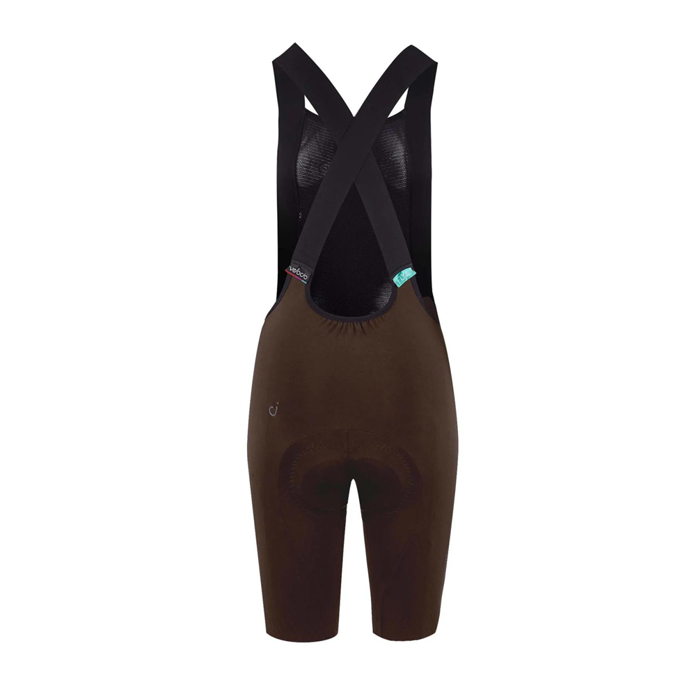 Women's LUXE Bib Shorts - Coffee