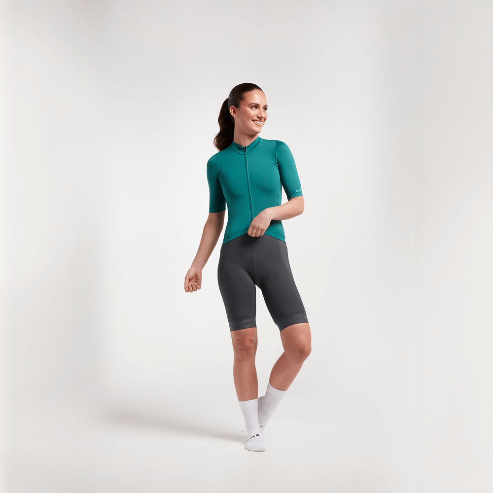 Women's Essentials Team Jersey - Storm Green