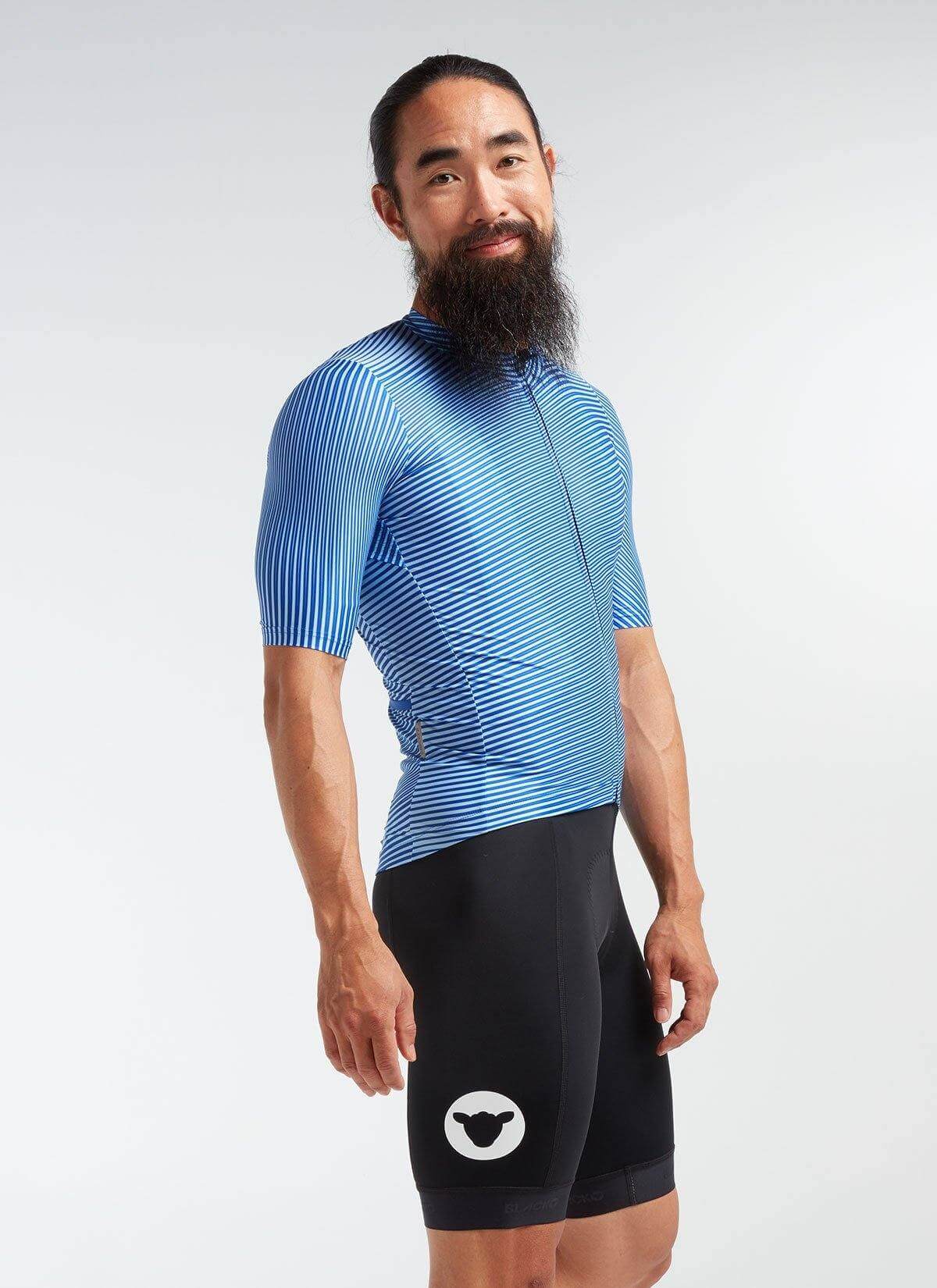 Men's Essentials Team Jersey - Blue/Vista Moire