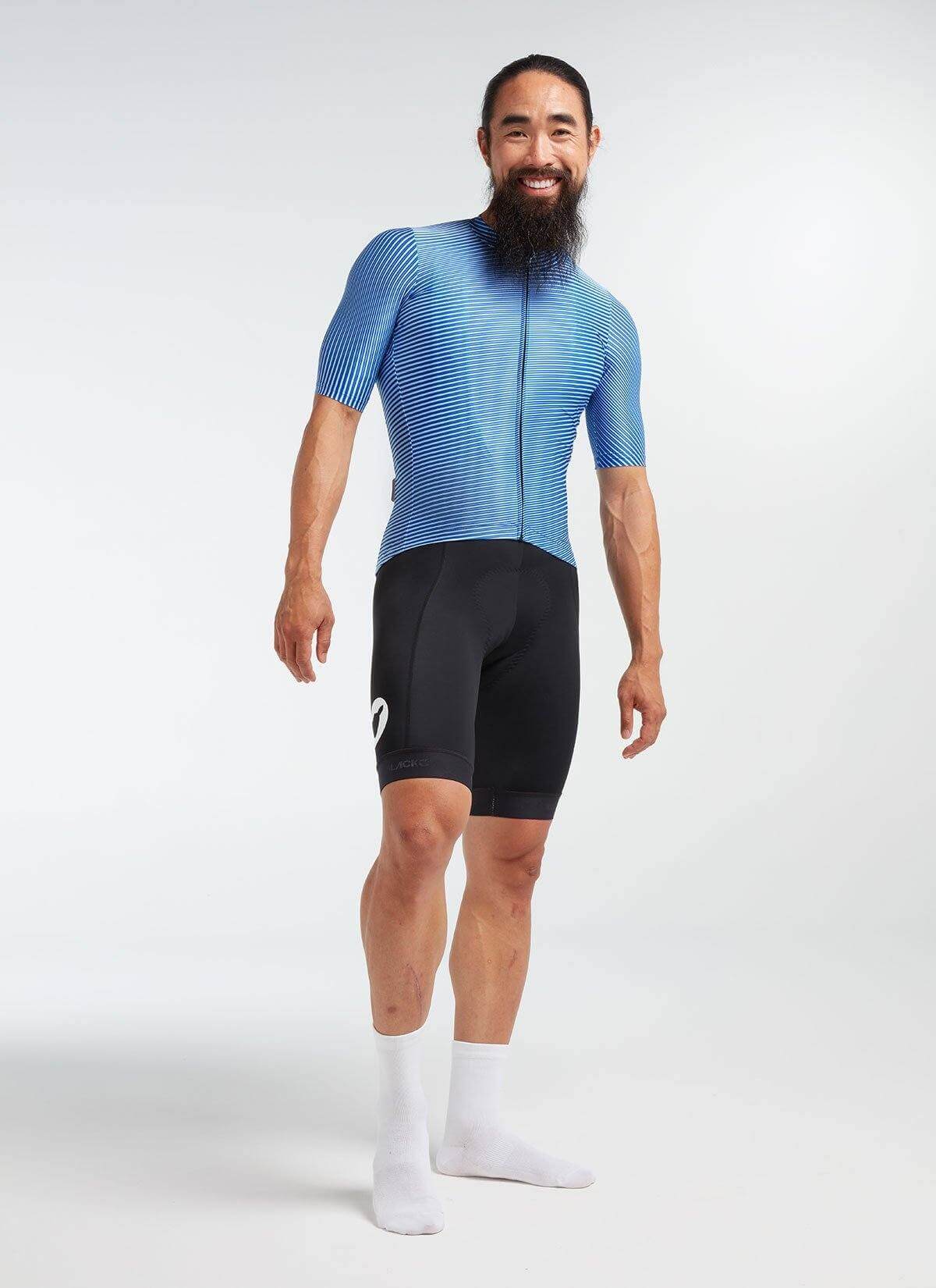 Men's Essentials Team Jersey - Blue/Vista Moire