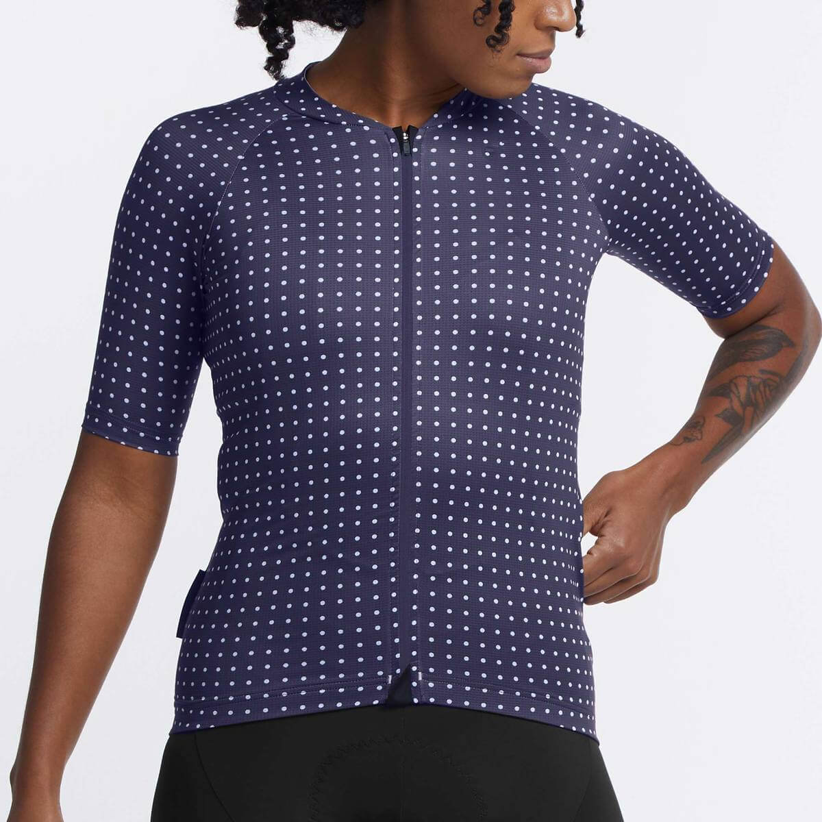 Women's Ultralight Jersey - Night Grid Dot