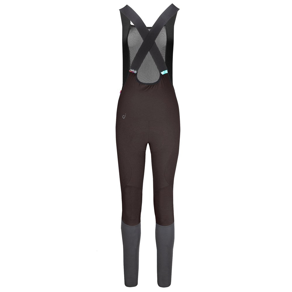 Women's LUXE Bib Tights - Black Coffee