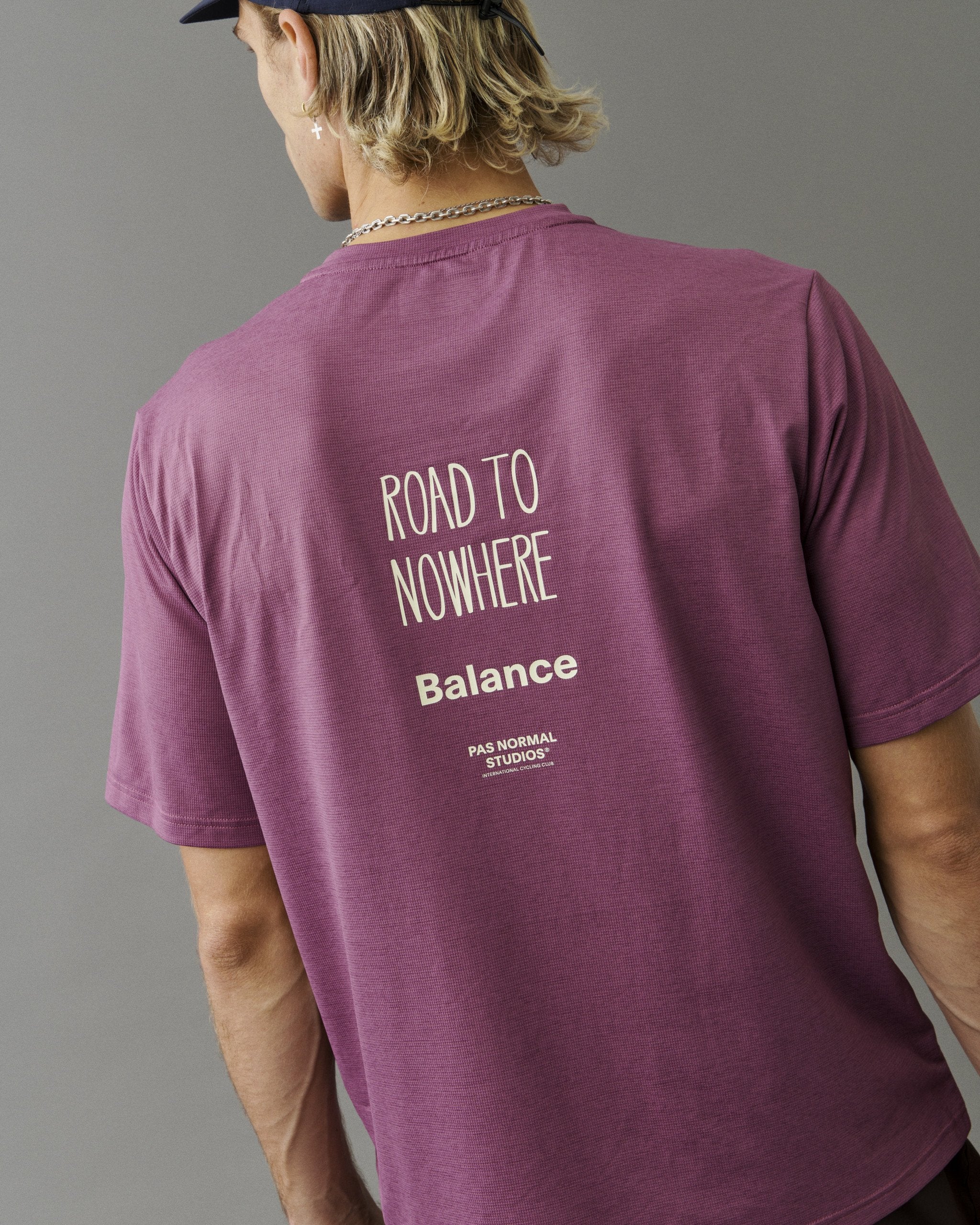 Men's Balance T-shirt - Mauve