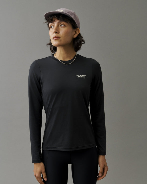 Women's Balance Long Sleeve T-shirt - Black