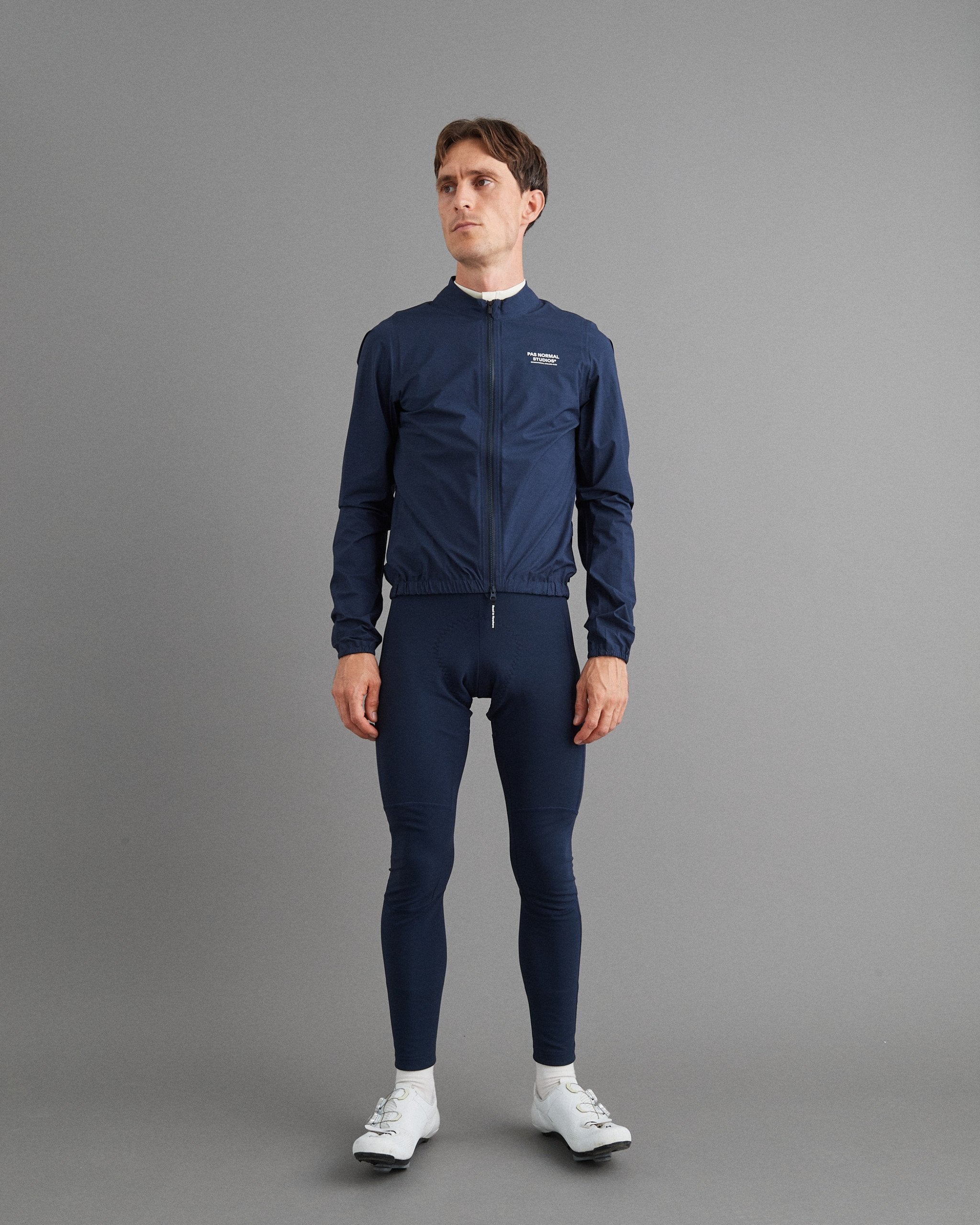 Men's Mechanism Pertex Rain Jacket - Navy